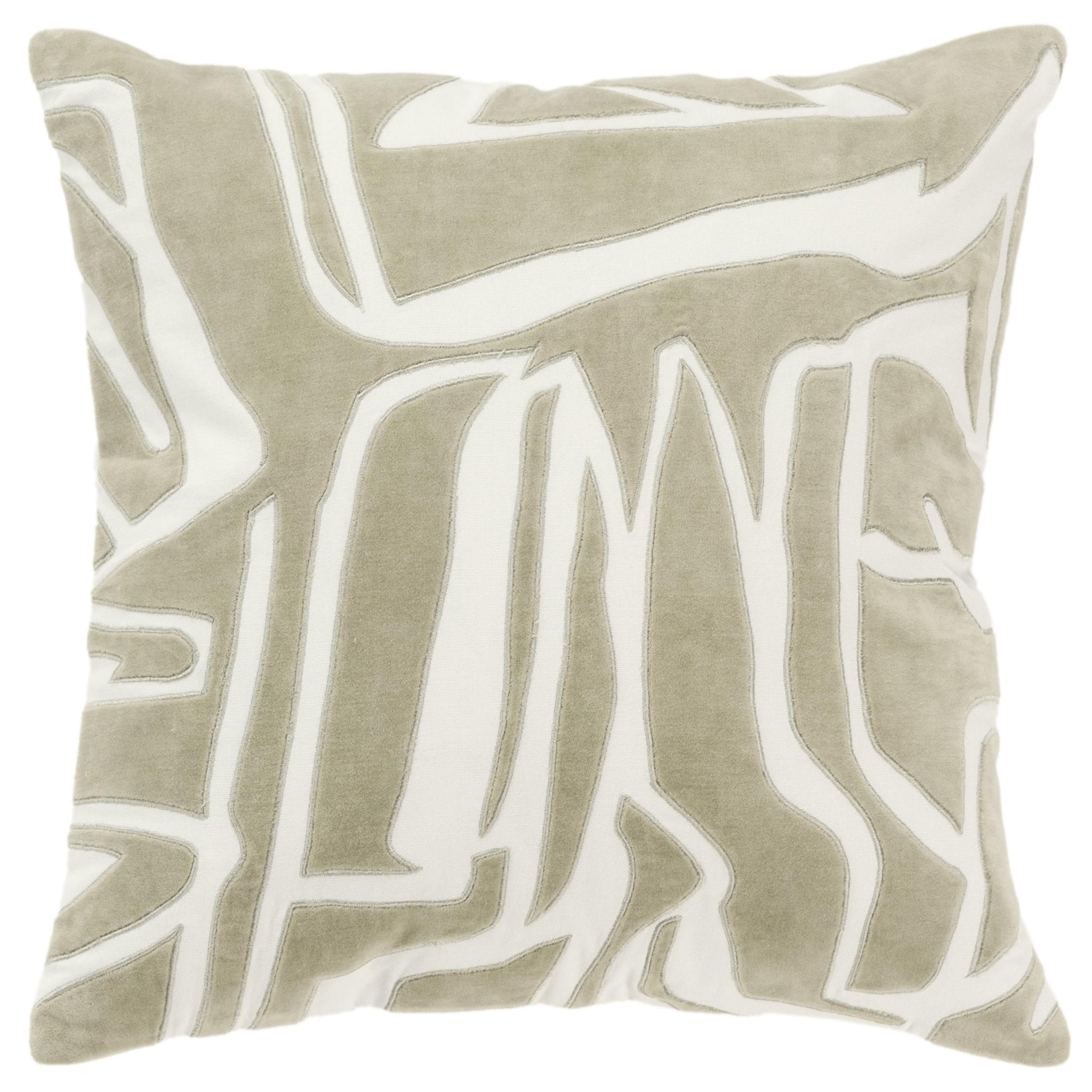 Abstract Decorative Throw Pillow - Square Pillows