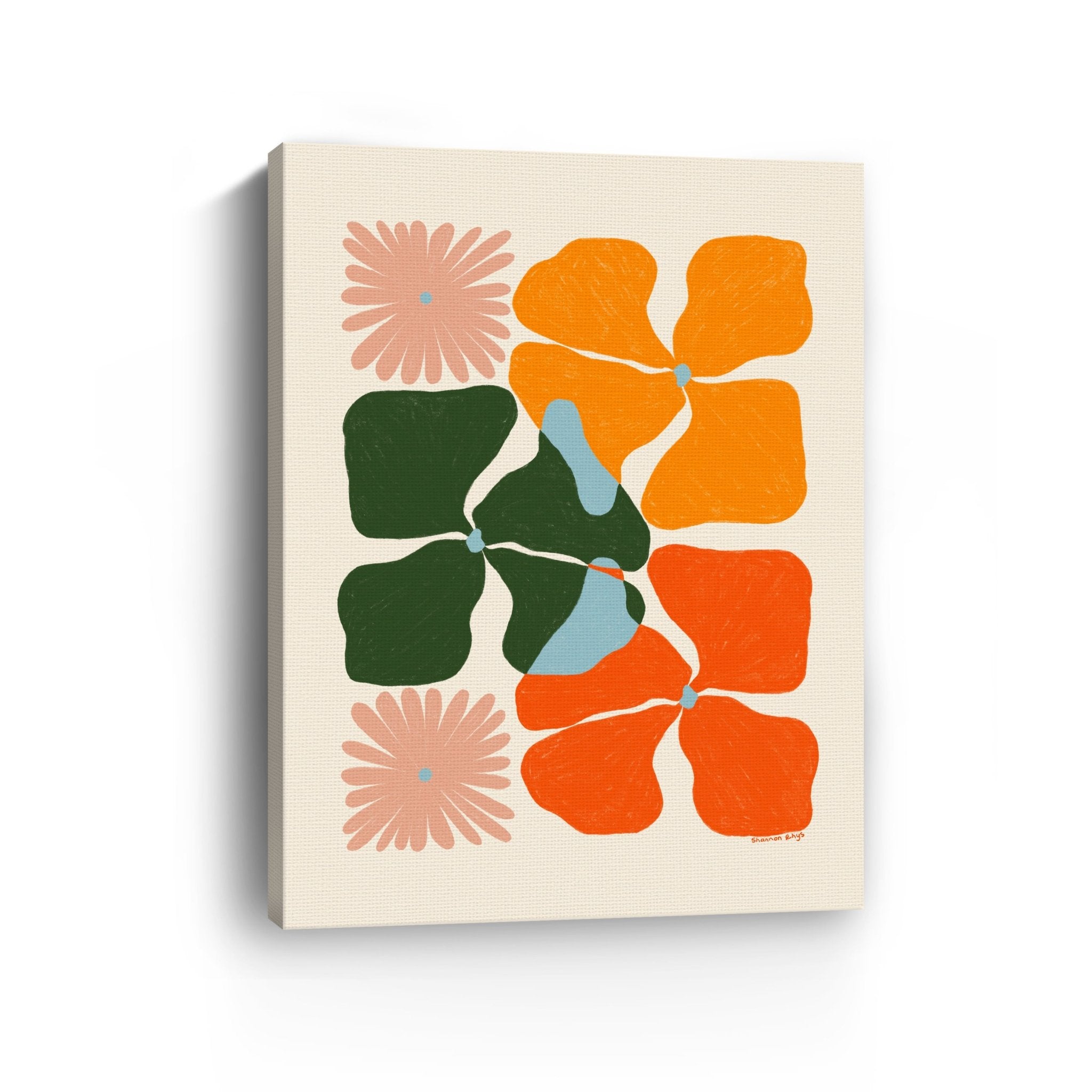 Abstract Floral II Canvas Giclee - Canvas Wall Art