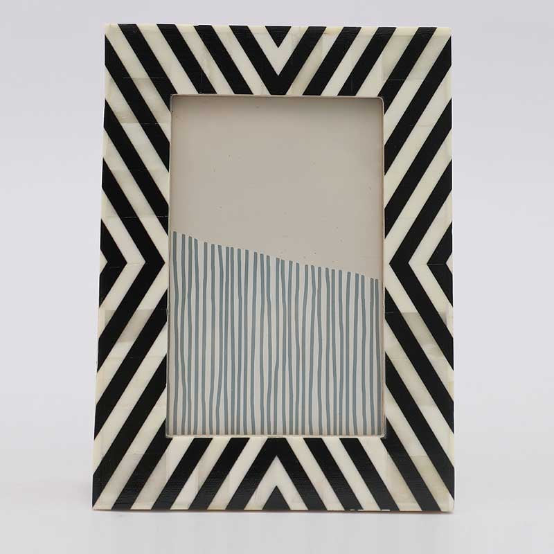 Zebra Stripe Bone Frame