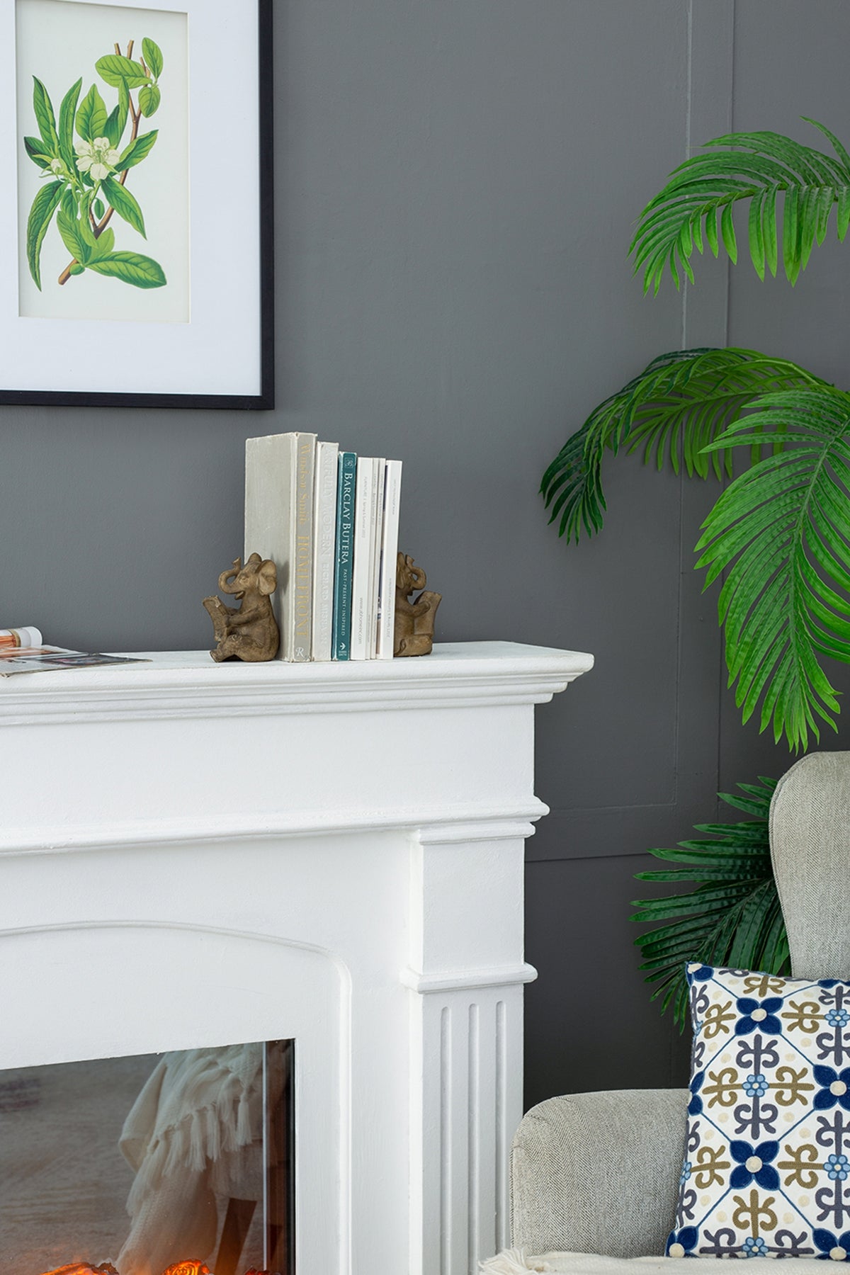 Elephant Bookends, Set of 2