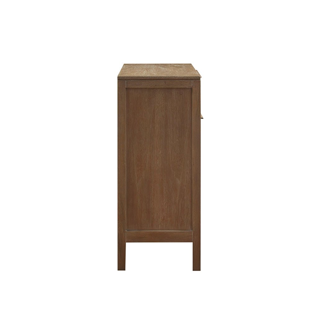Accent Chest with Drawer and Cane Webbing Doors - Dressers