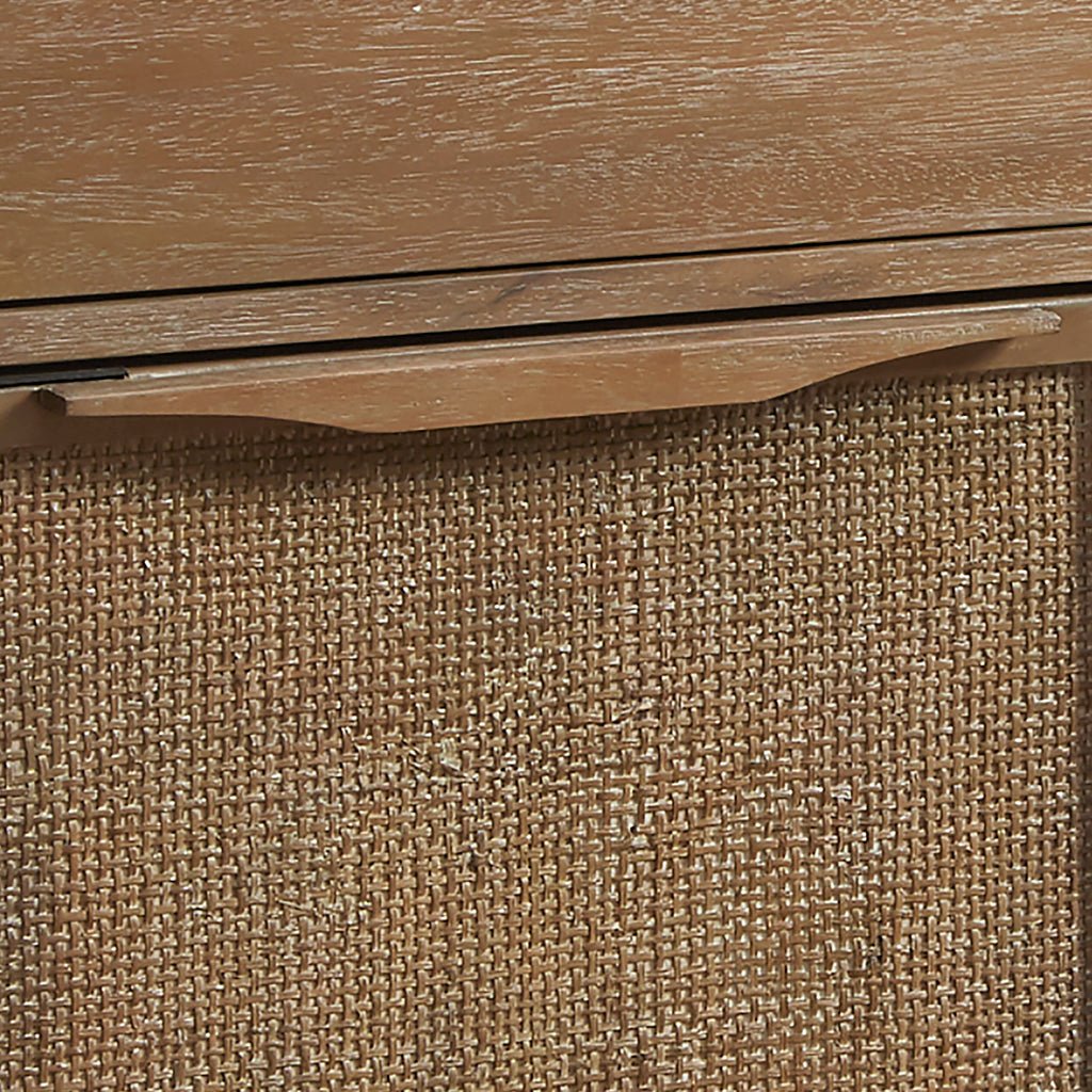 Accent Chest with Drawer and Cane Webbing Doors - Dressers