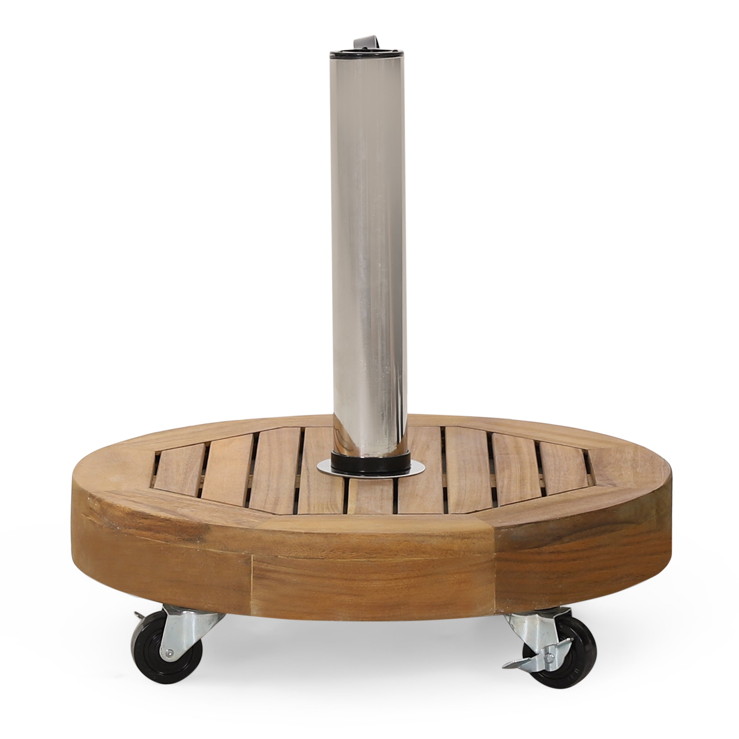 Outdoor Round Umbrella Base with Casters