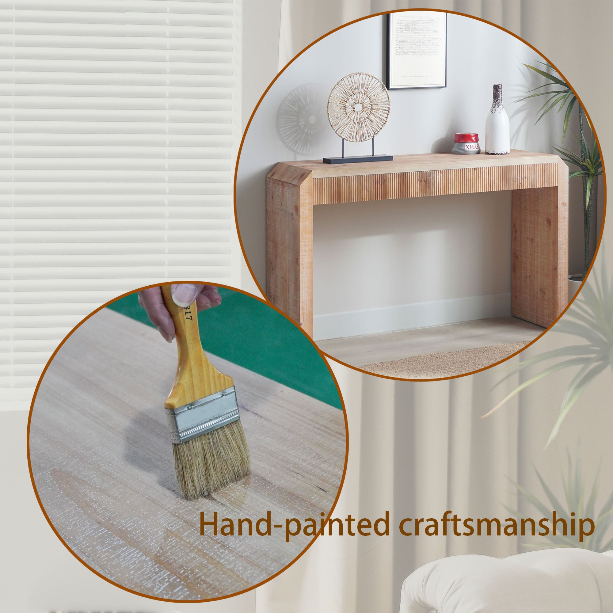 Awala Console Table with Storage Drawer
