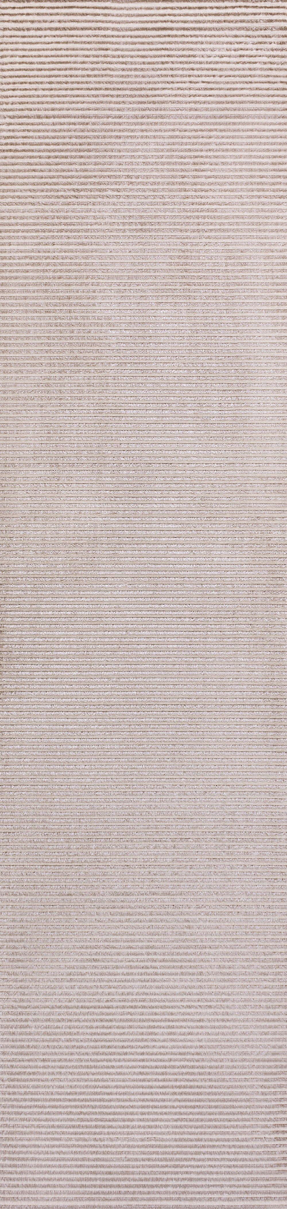 Cole Modern Minimalist Pinstripe High-Low Area Rug