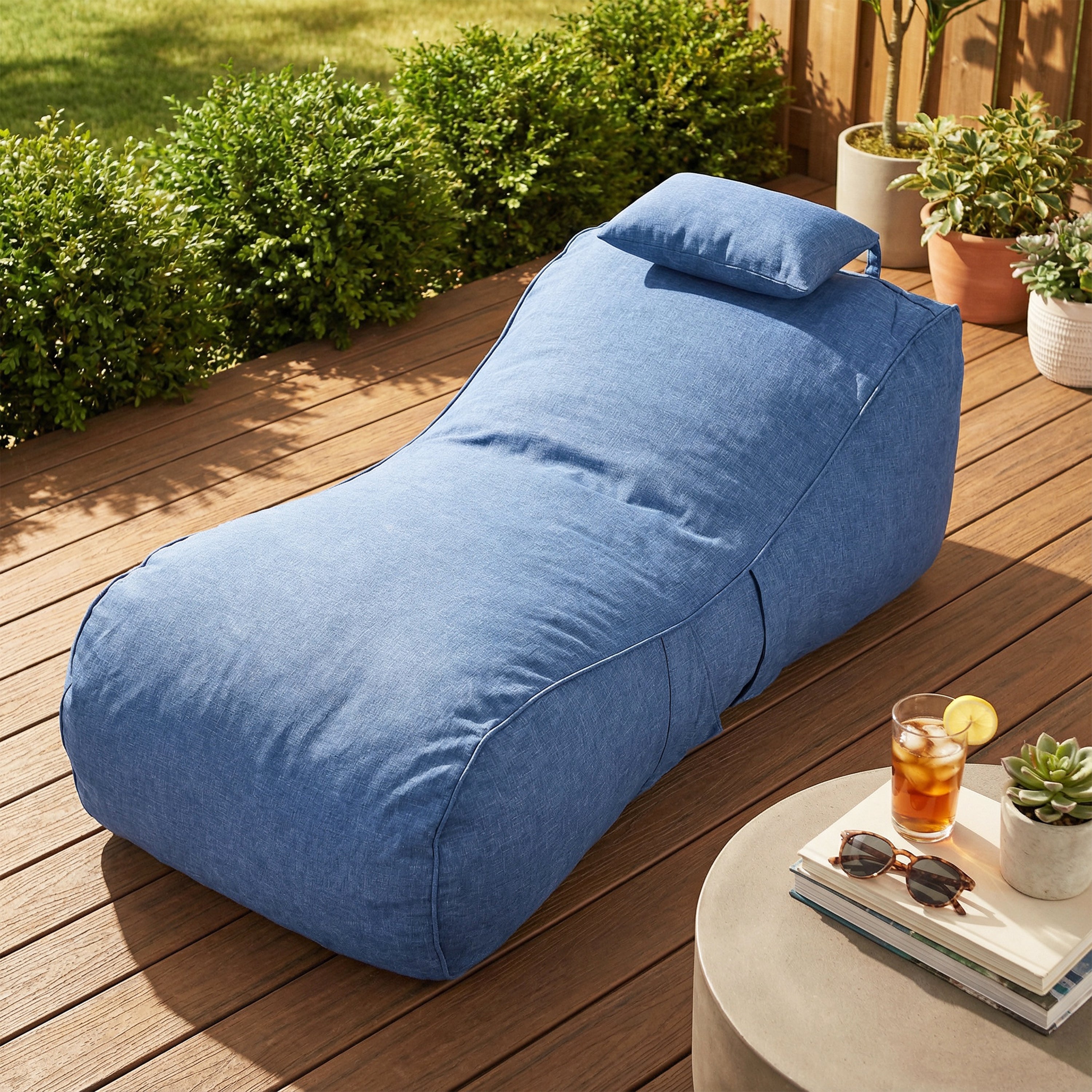 Lemoore Outdoor Patio Bean Bag Lounger