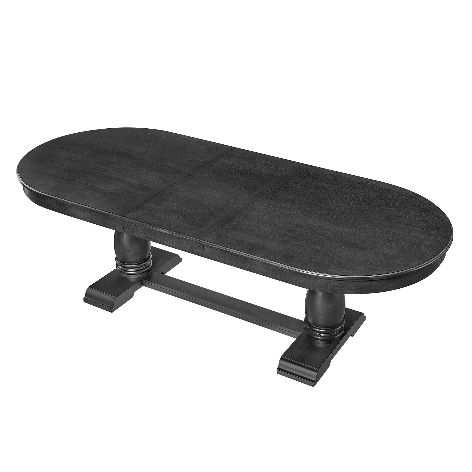 Aquarion Extendable Dining Table with Oval Shaped and Wood Frame