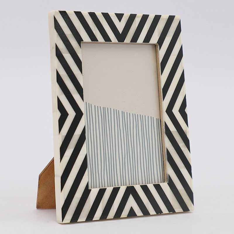 Zebra Stripe Bone Frame