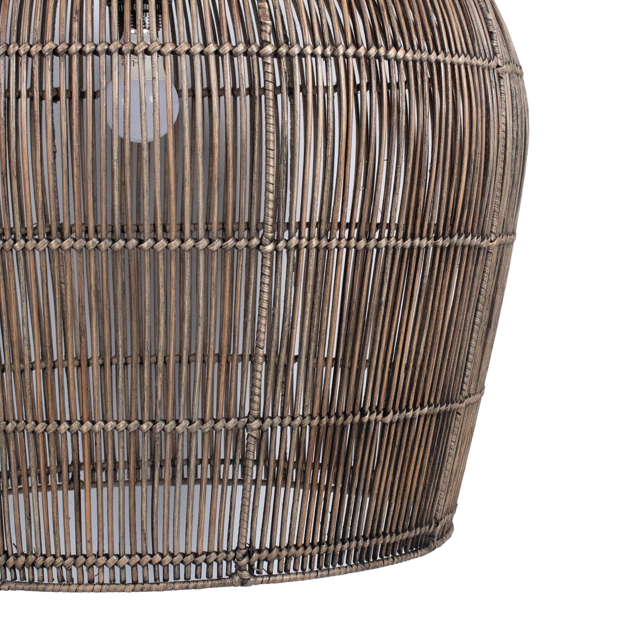 Rattan Tulip Pendant