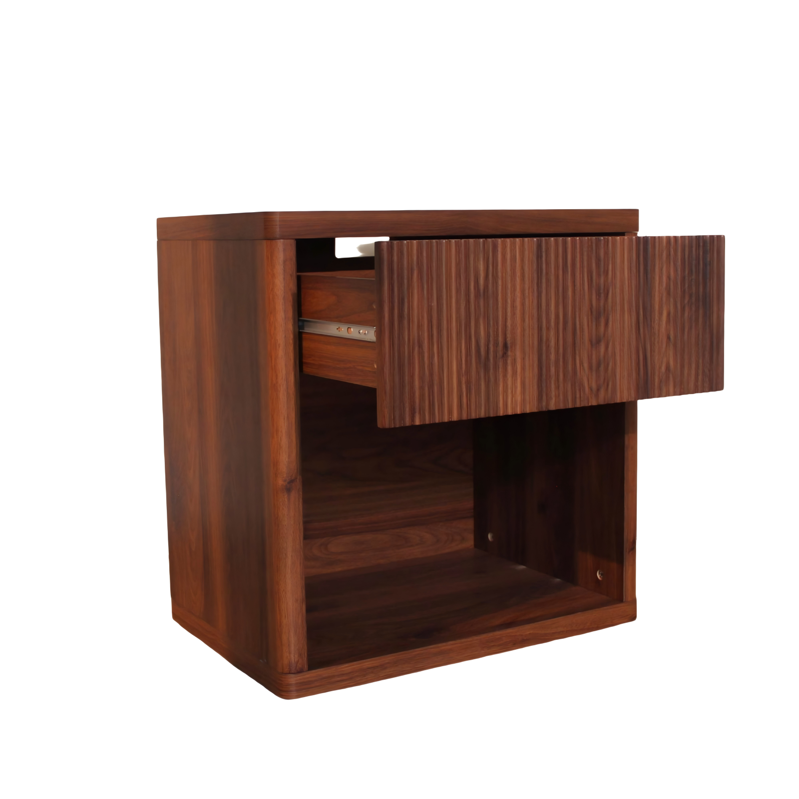 Alder Fluted Nightstand