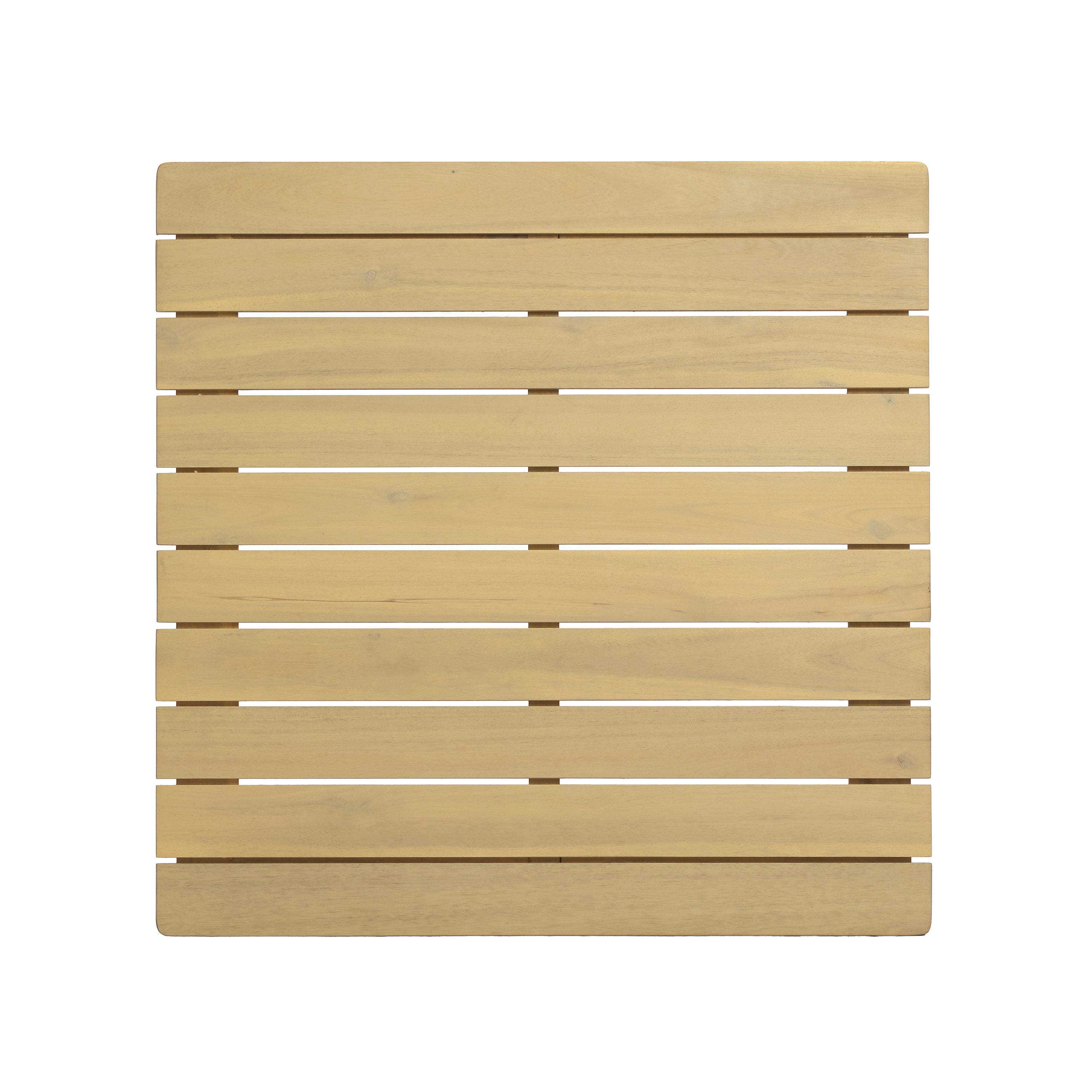 Sebastian 6-Piece Acacia Wood L-Shaped Modular Outdoor Sofa Set