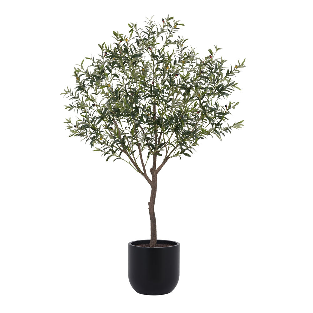Faux Olive Potted Tree, 6.5 ft