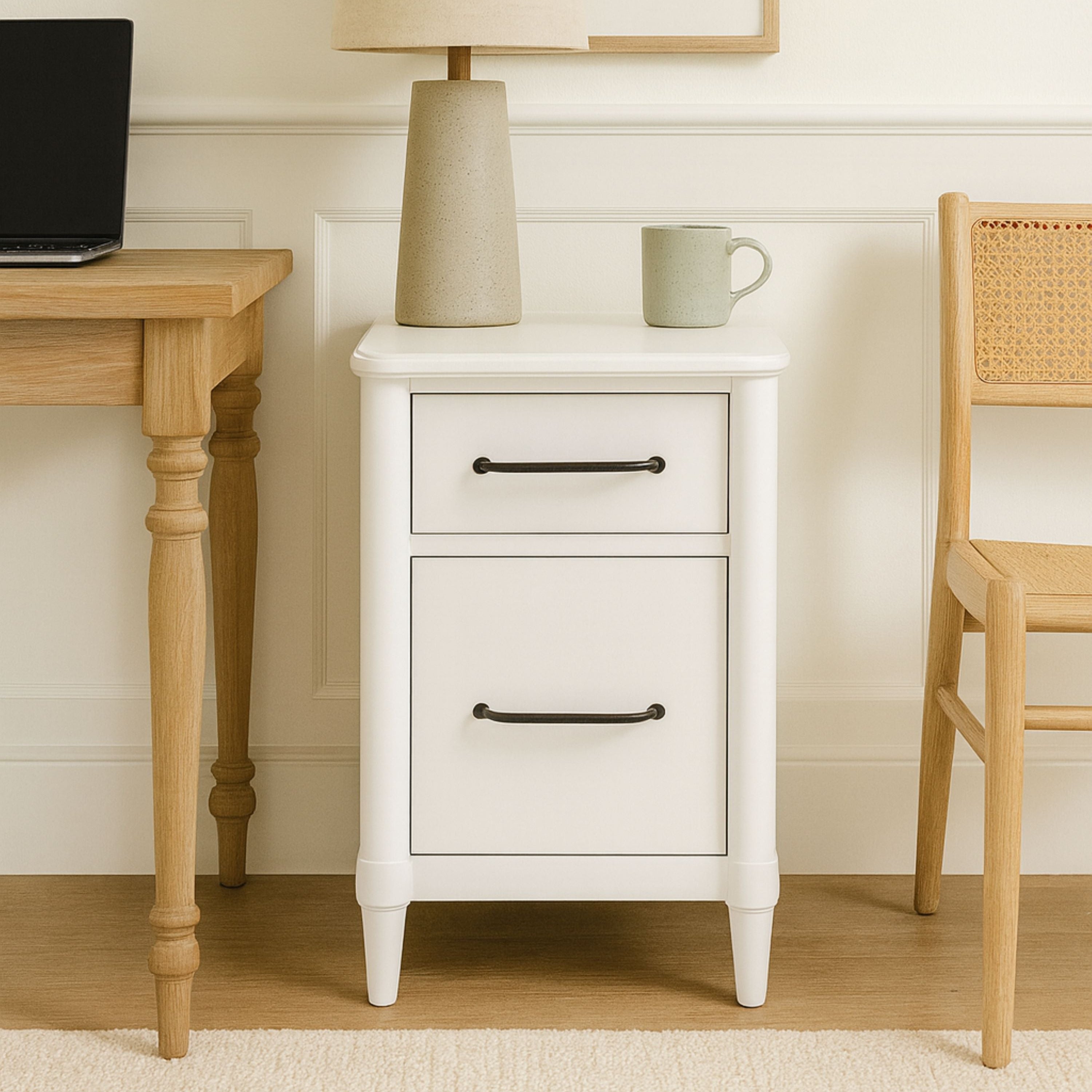 Breakfront 2-Drawer Cabinet