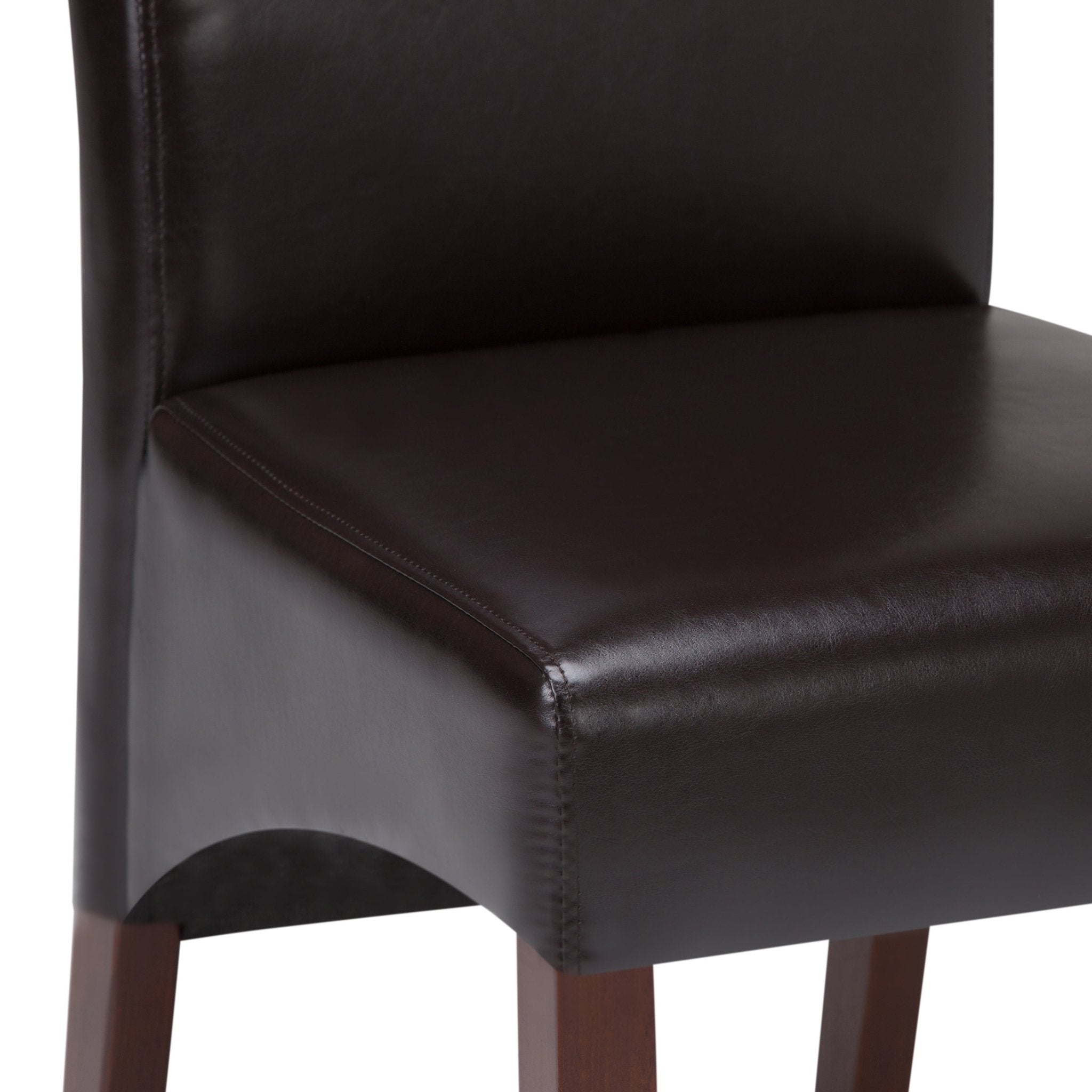 Aegis Upholstered Dining Chair with Curved Top Detail, Set of 2 - Dining Chairs