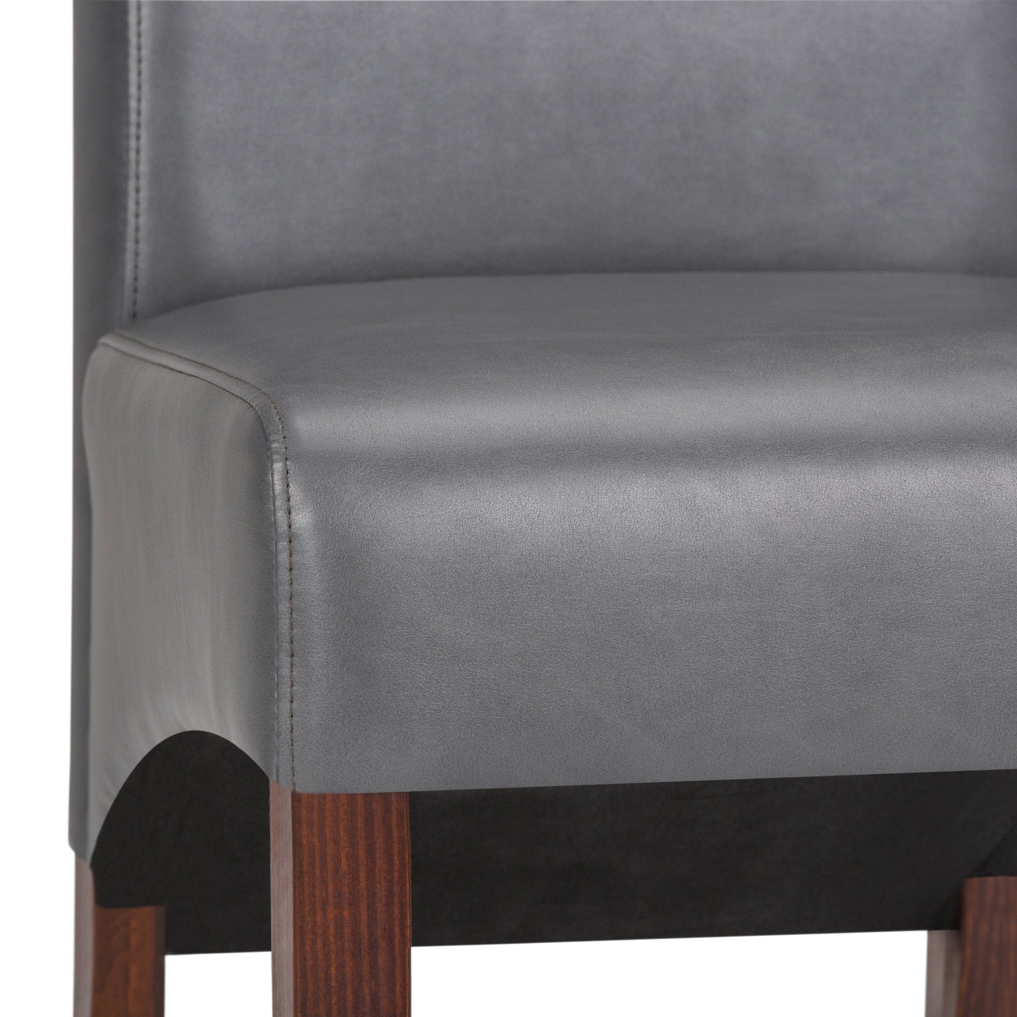 Aegis Upholstered Dining Chair with Curved Top Detail, Set of 2 - Dining Chairs