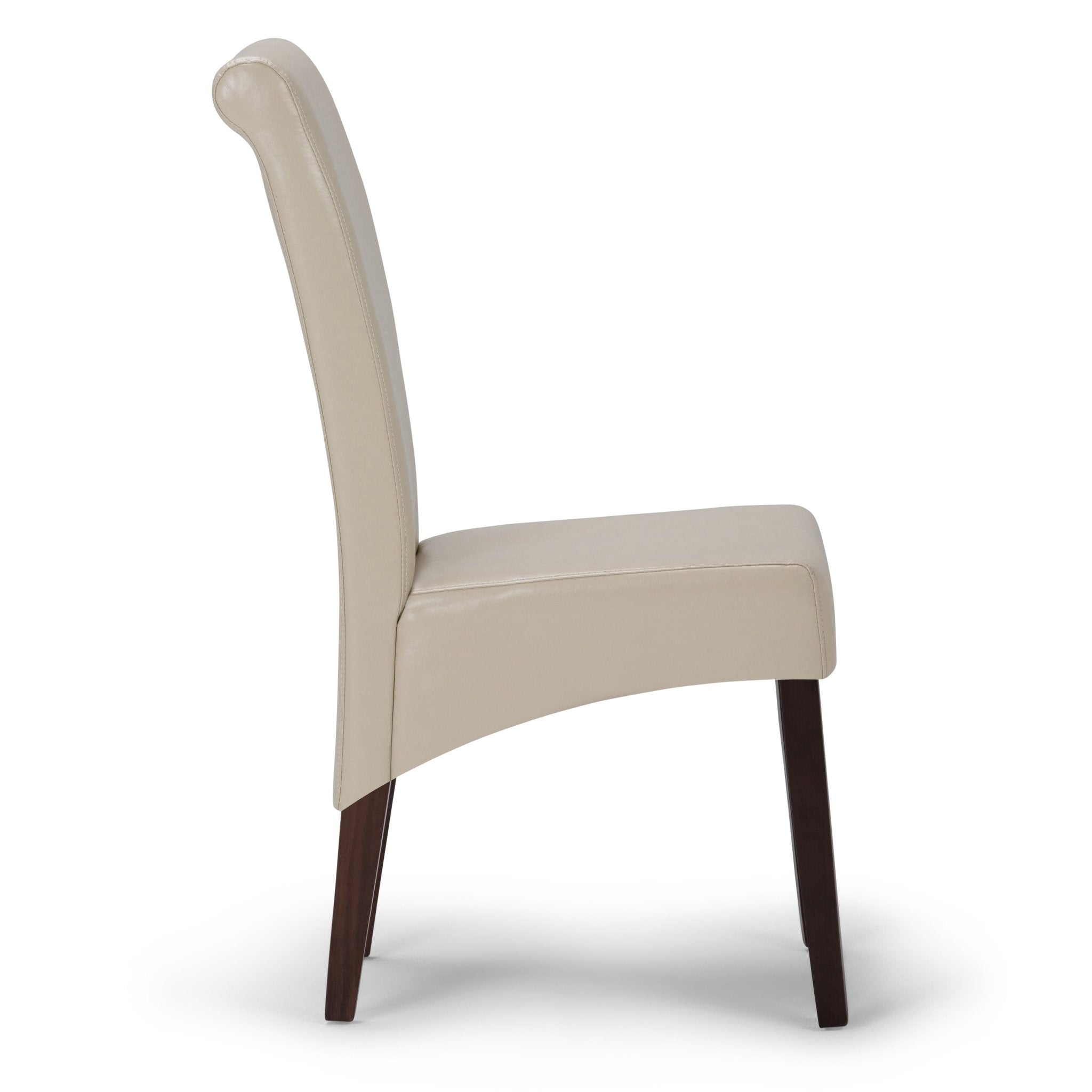 Aegis Upholstered Dining Chair with Curved Top Detail, Set of 2 - Dining Chairs