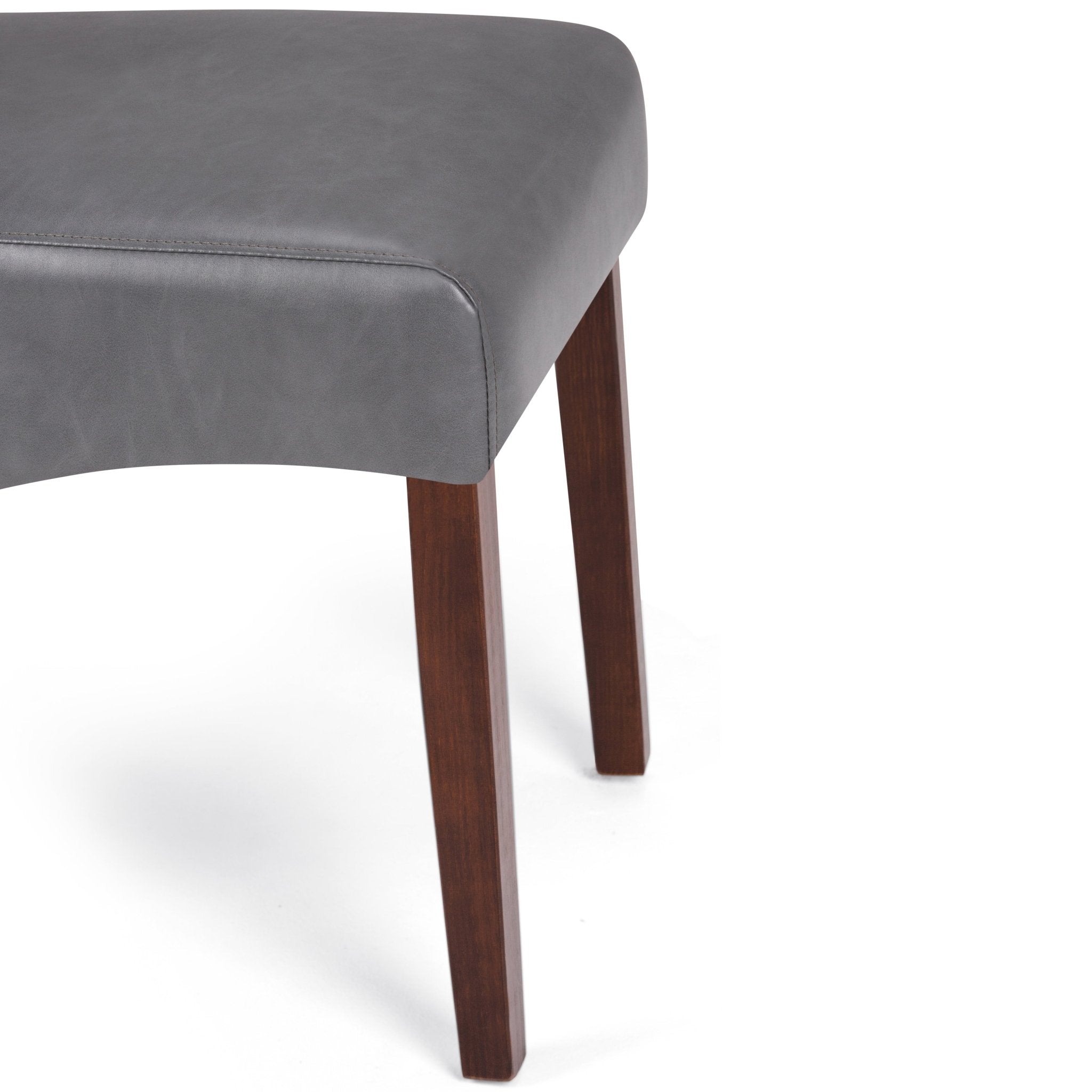 Aegis Upholstered Dining Chair with Curved Top Detail, Set of 2 - Dining Chairs