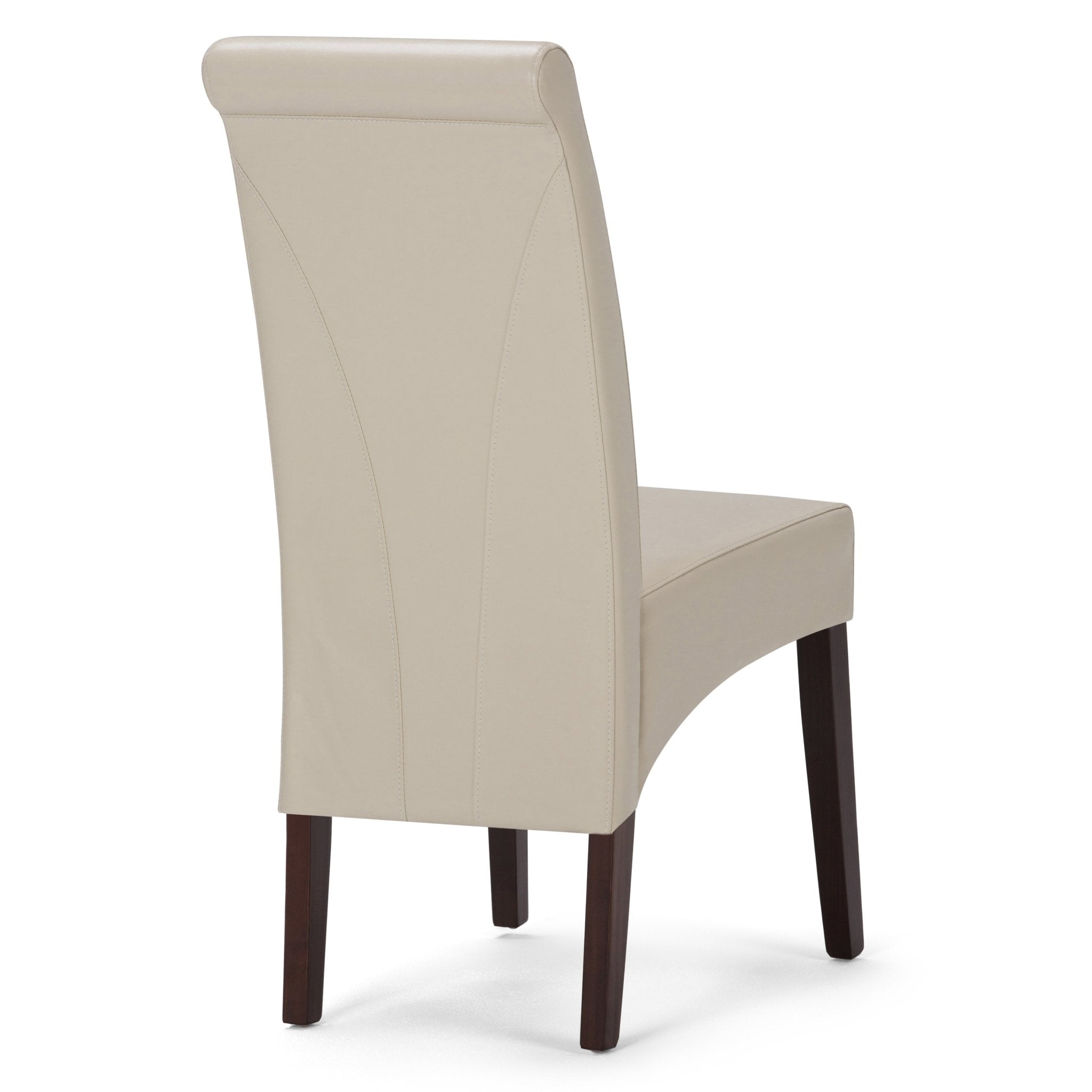 Aegis Upholstered Dining Chair with Curved Top Detail, Set of 2 - Dining Chairs