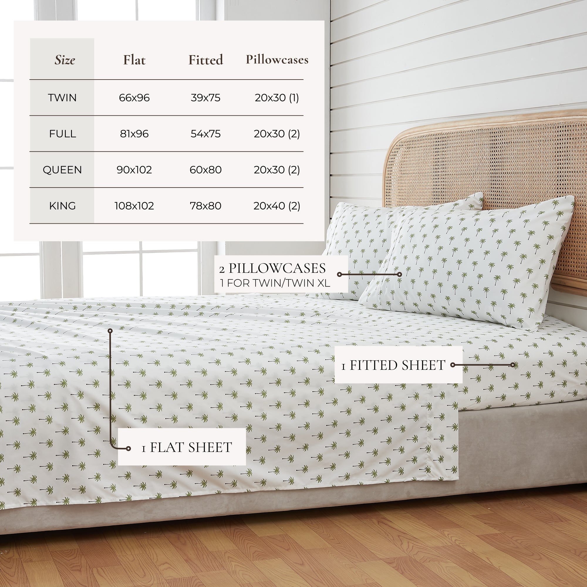 Coastal Printed Microfiber Sheet Set