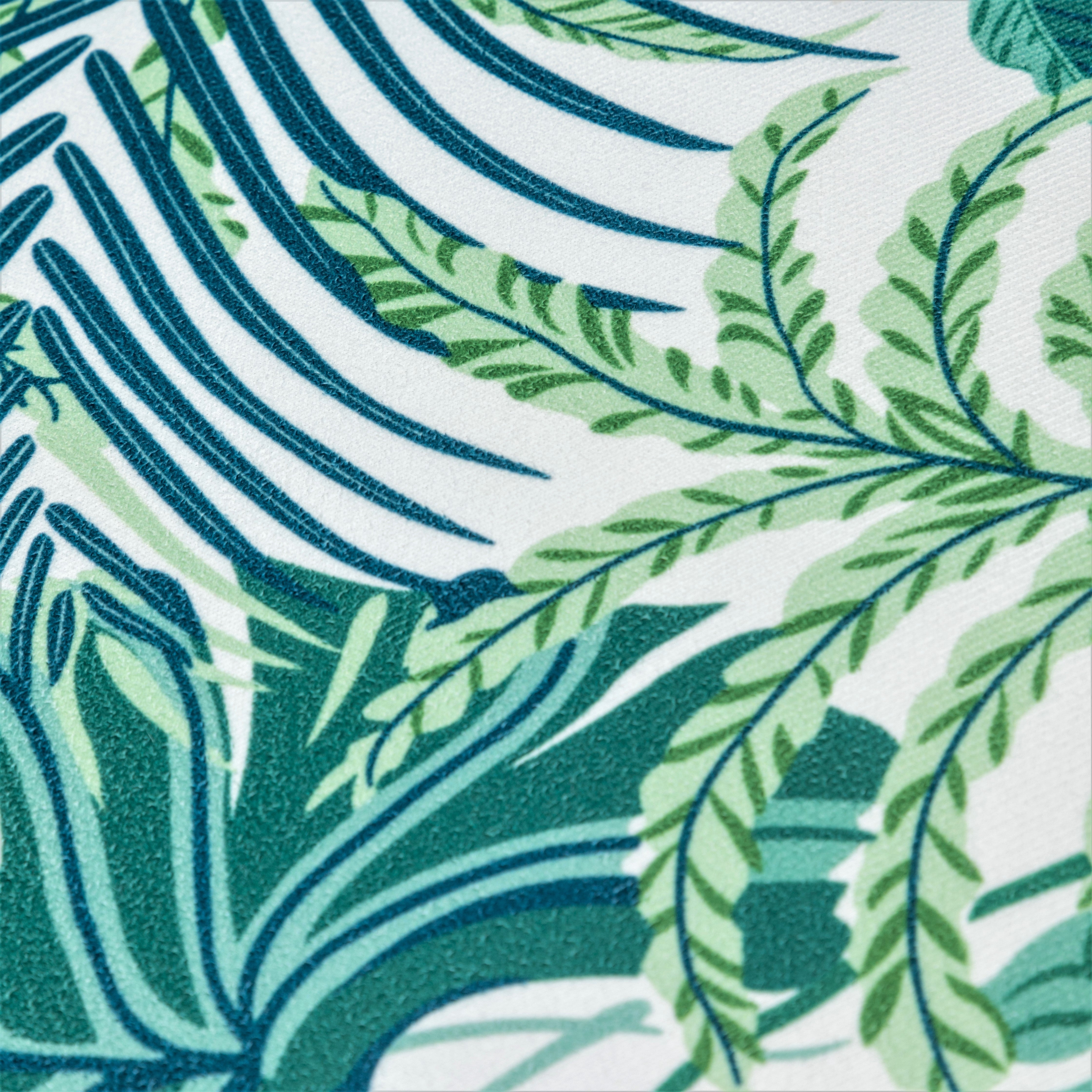 Palm Patterned Armchair
