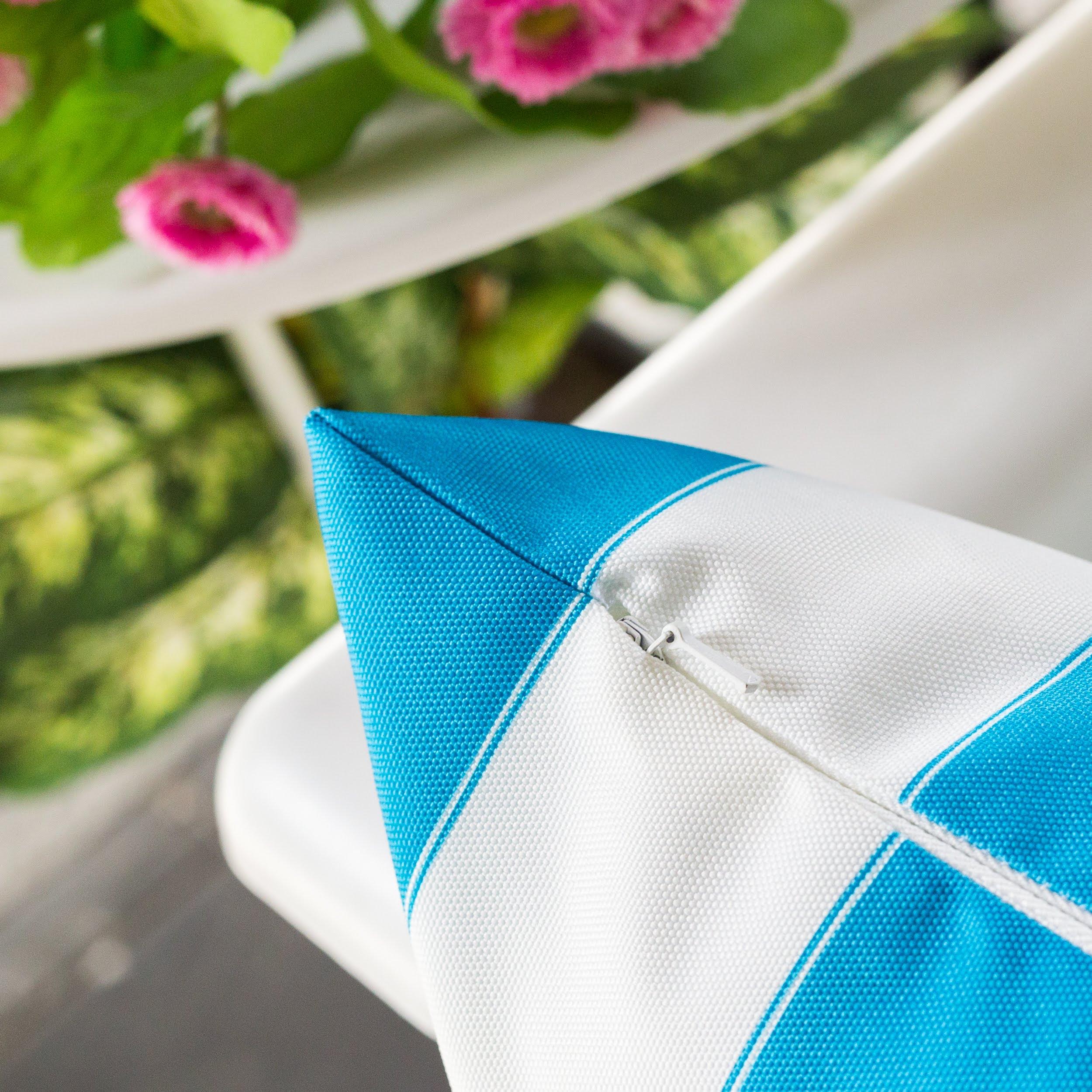 Horizon Stripe Outdoor Lumbar Pillow