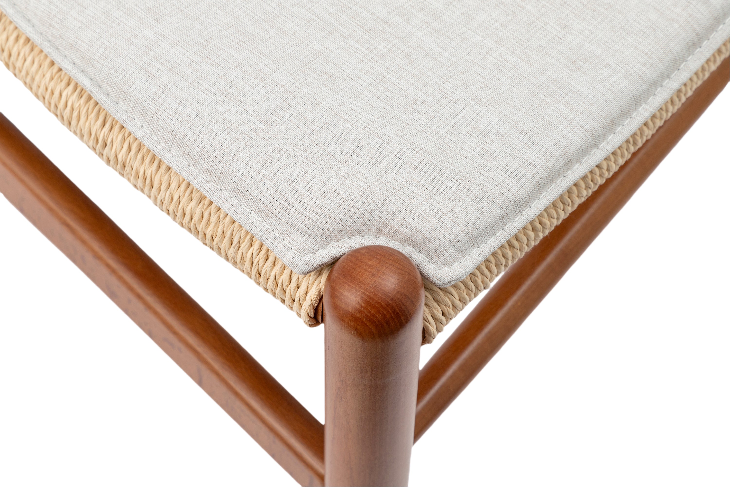 Garlandx Wood Dining Chair with Curved Back, Set of 2