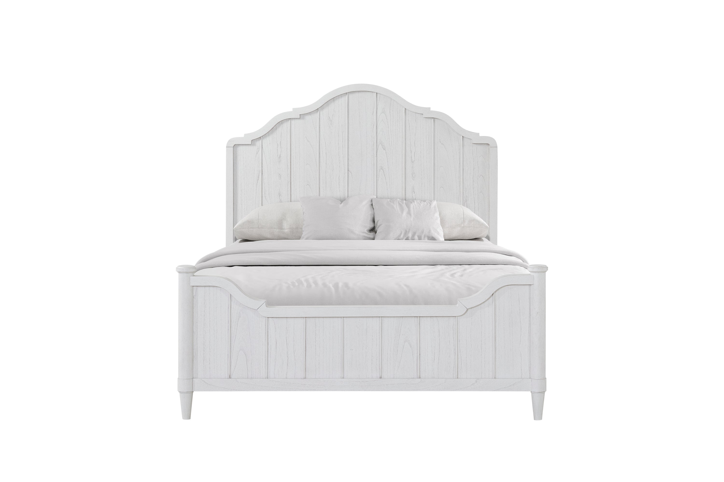 Wood Panel with Highback Accent Headboard