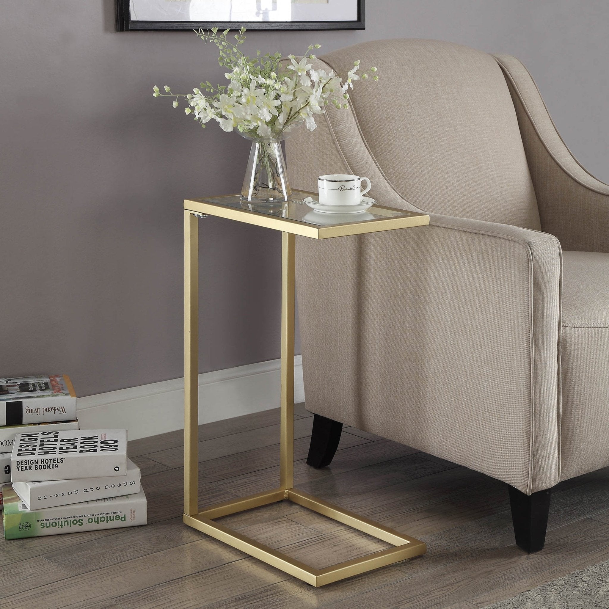 Aggie C-Form Accent Table - Pier 1