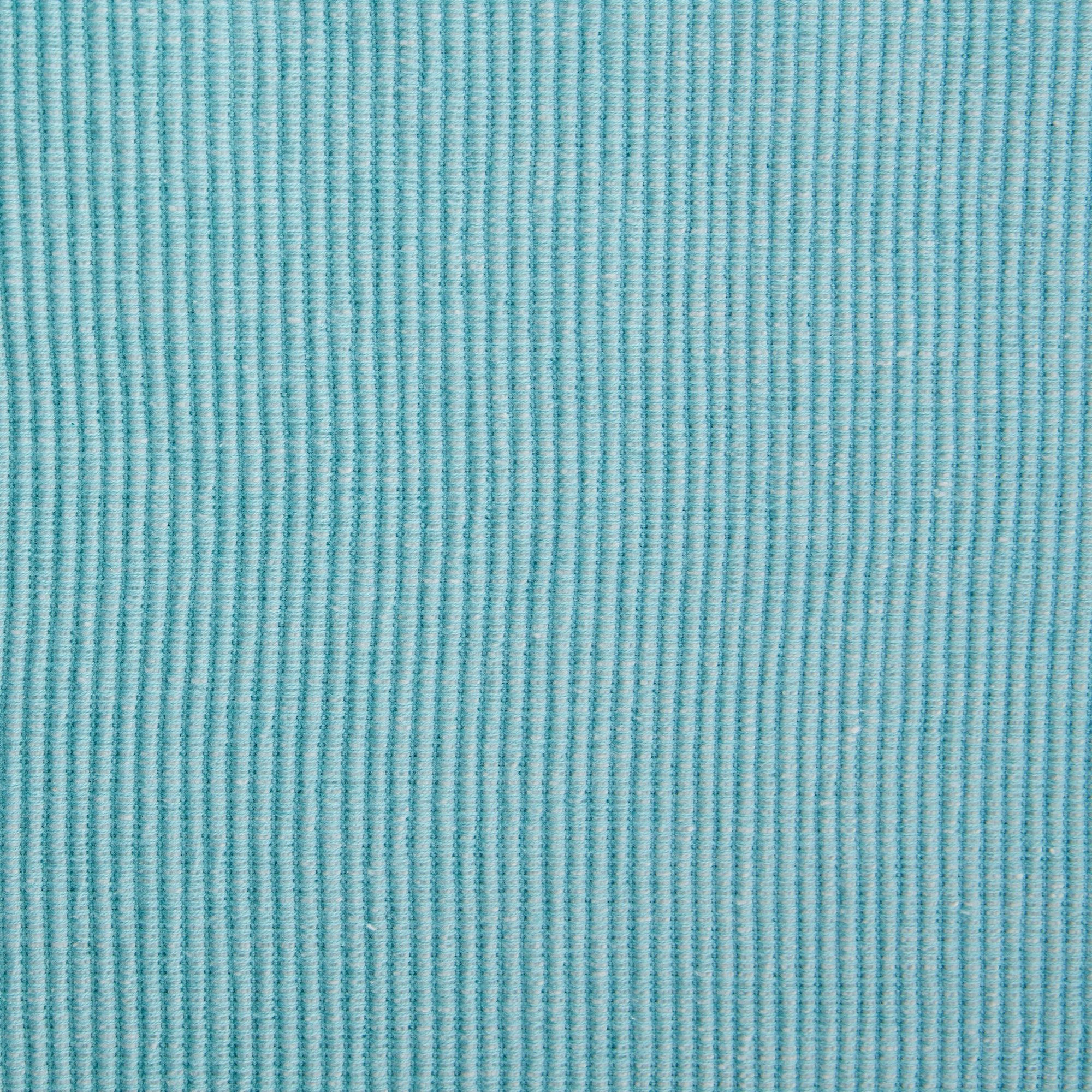 Aqua/White 2 - Tone Ribbed Table Runner 13X108 - Table Runners