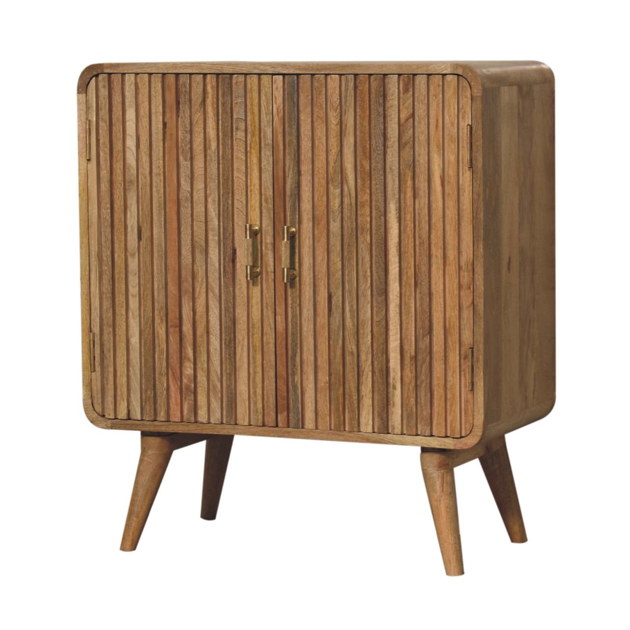 Architect 2 Doors Cabinet with Tapered Legs - Cabinets