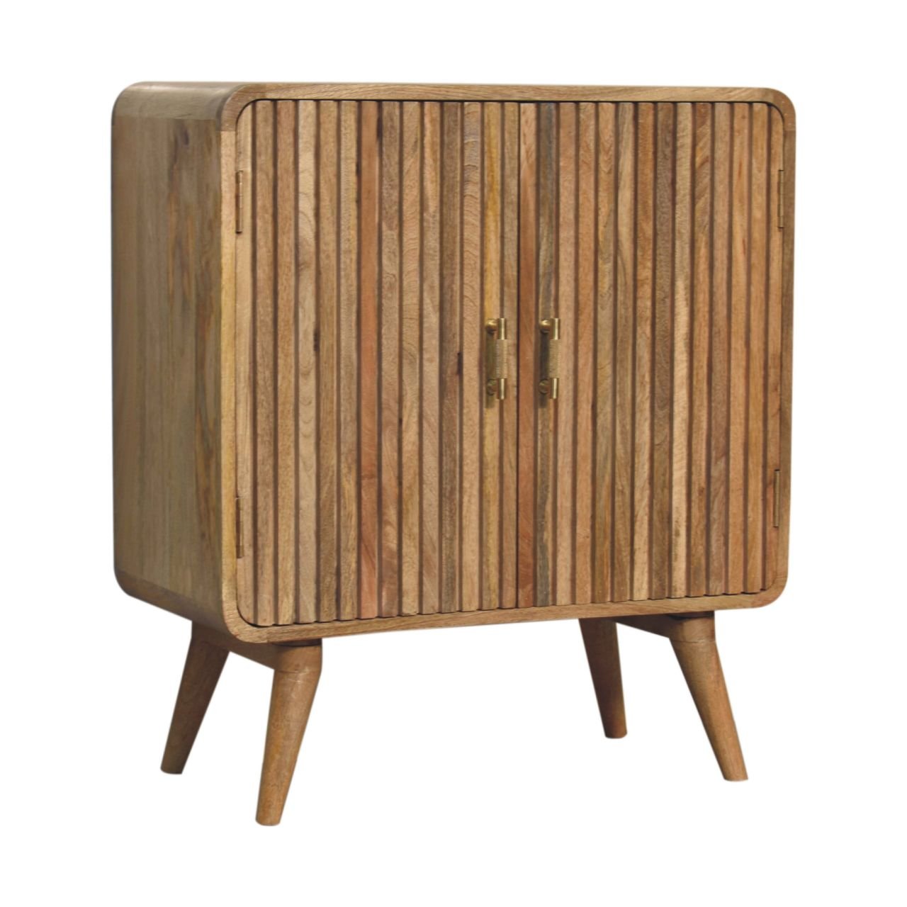 Architect 2 Doors Cabinet with Tapered Legs - Cabinets