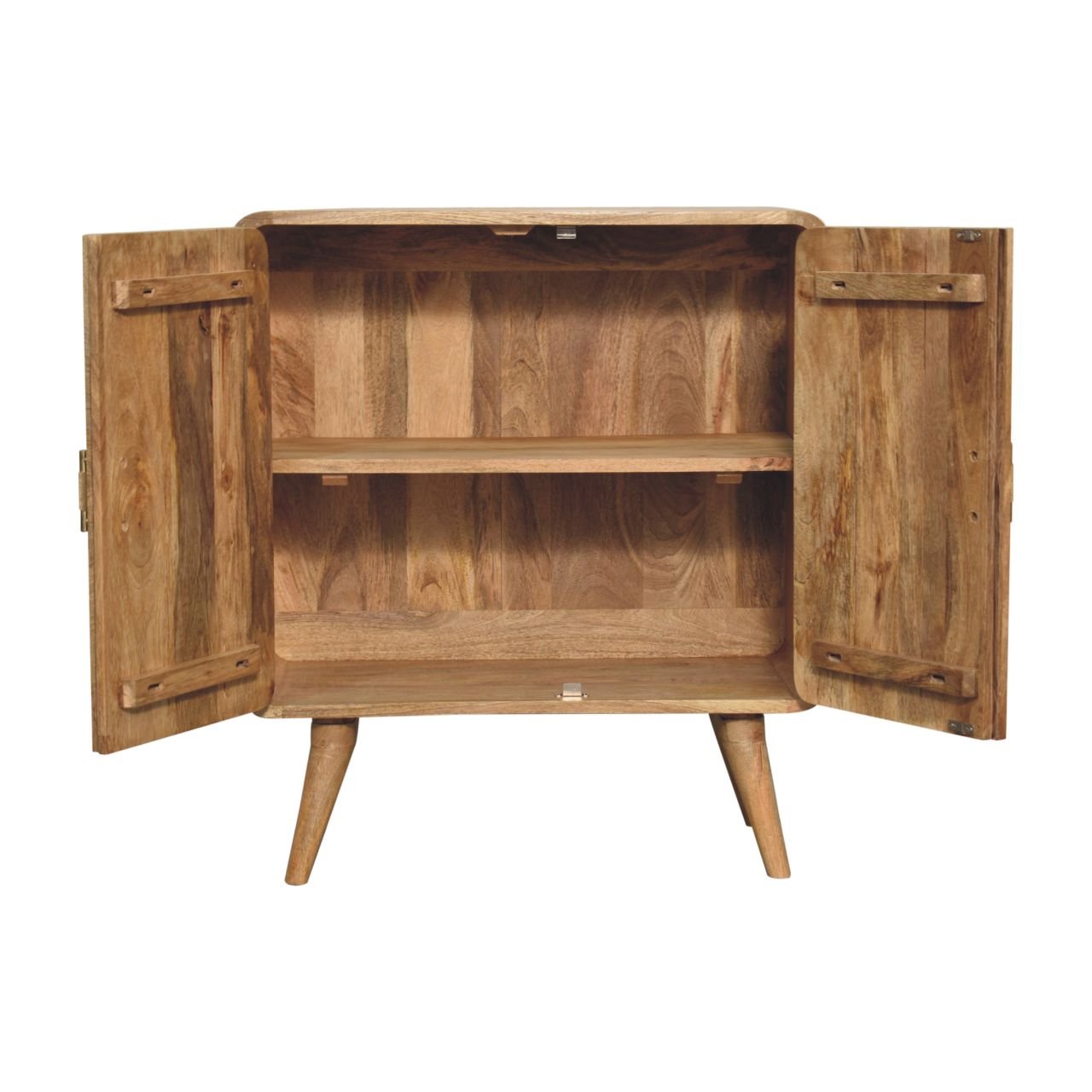 Architect 2 Doors Cabinet with Tapered Legs - Cabinets