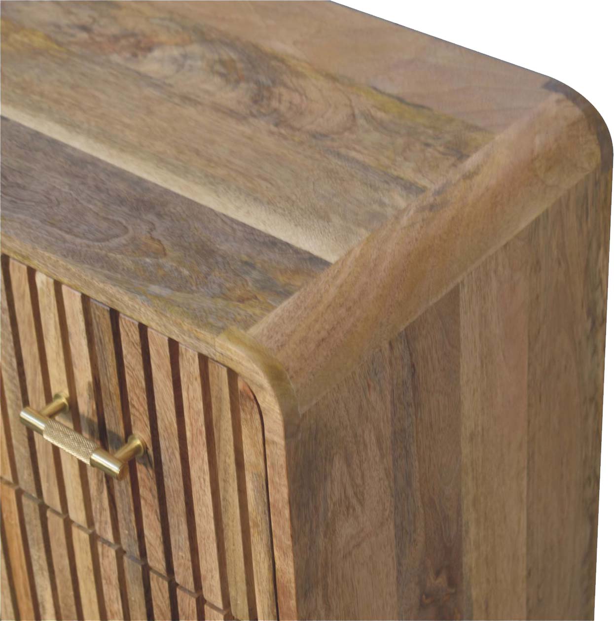 Architect Solid Wood Chest with 3 Drawers and Tapered Legs - Dressers