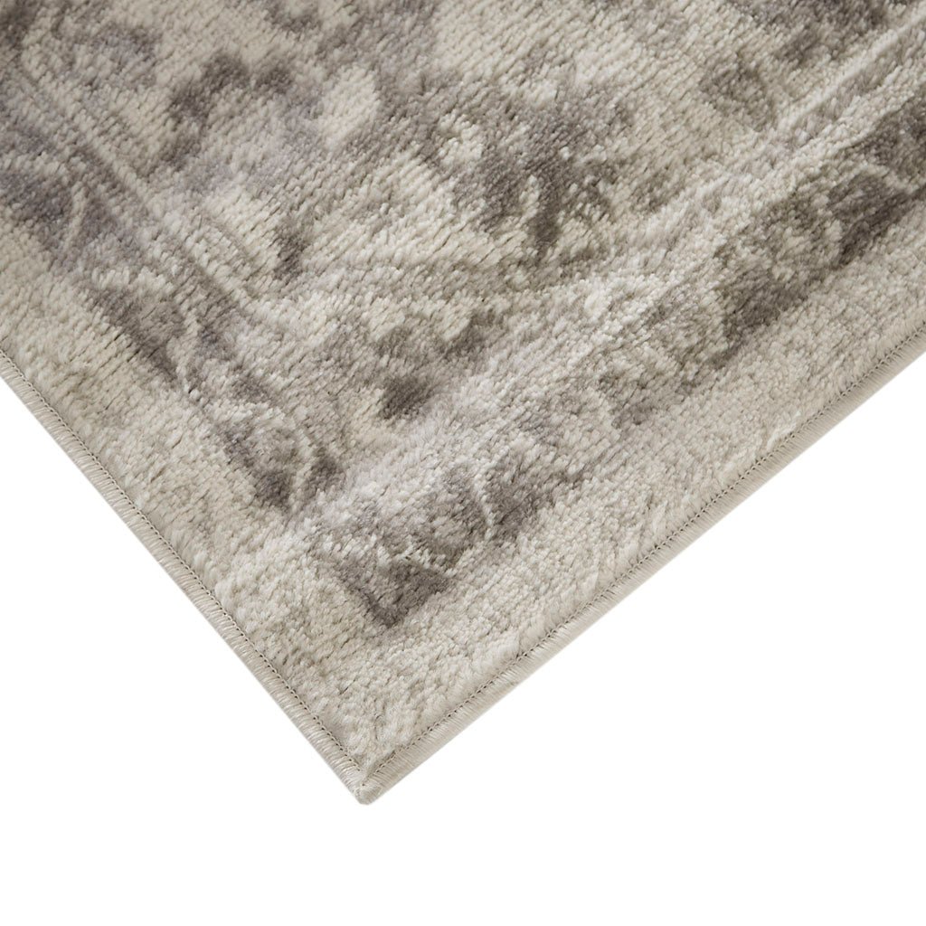 Area Rug with Sprayed Latex Reverse and Tiled Border - Indoor Rugs