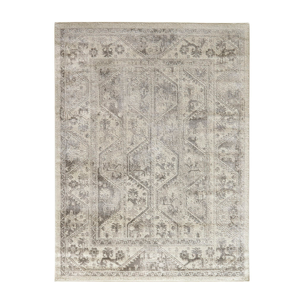 Area Rug with Sprayed Latex Reverse and Tiled Border - Indoor Rugs