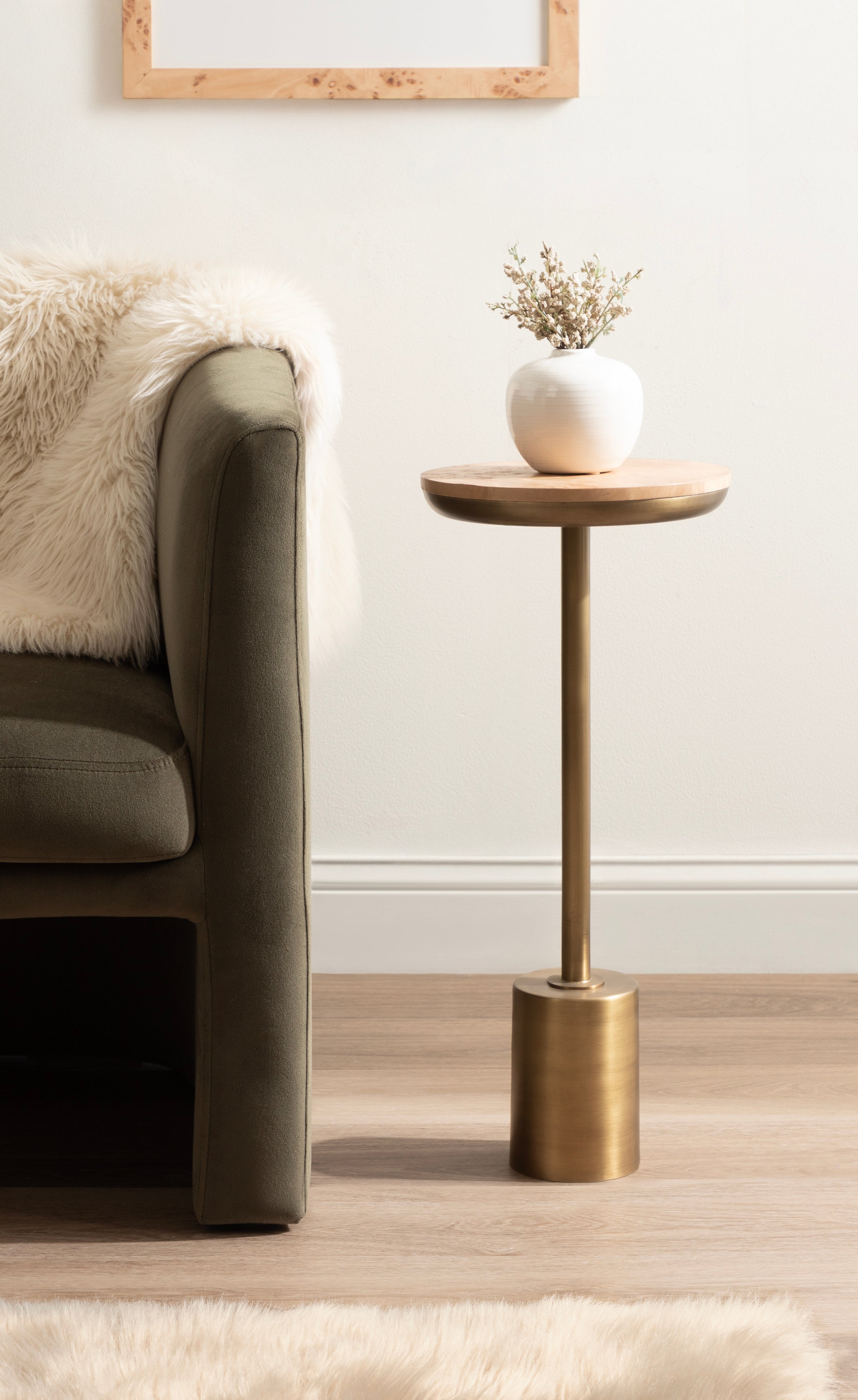 Xyler Wood and Metal Table