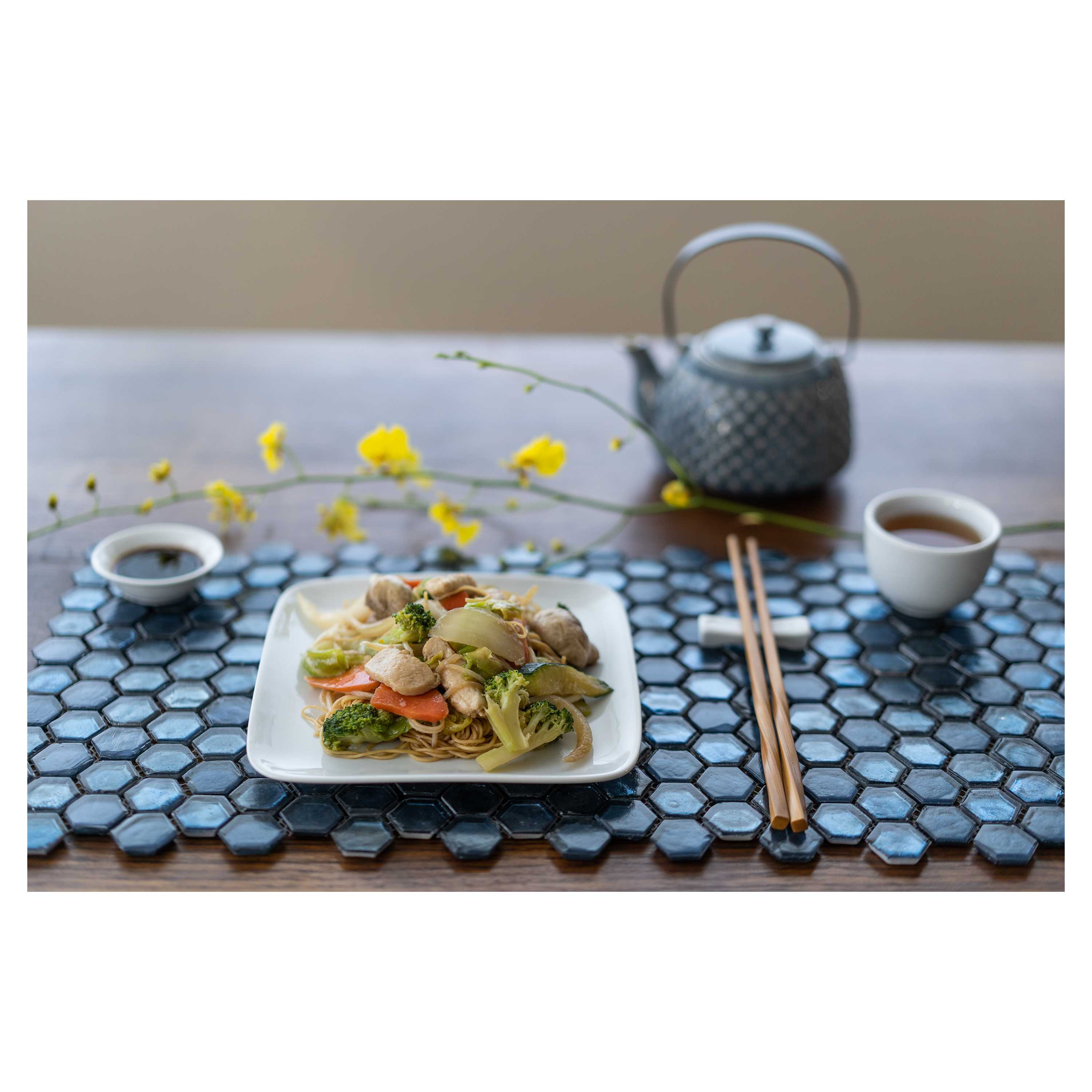 Square Plates Set of 4