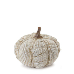 Woven Sweater Design Pumpkin (Set of 2)