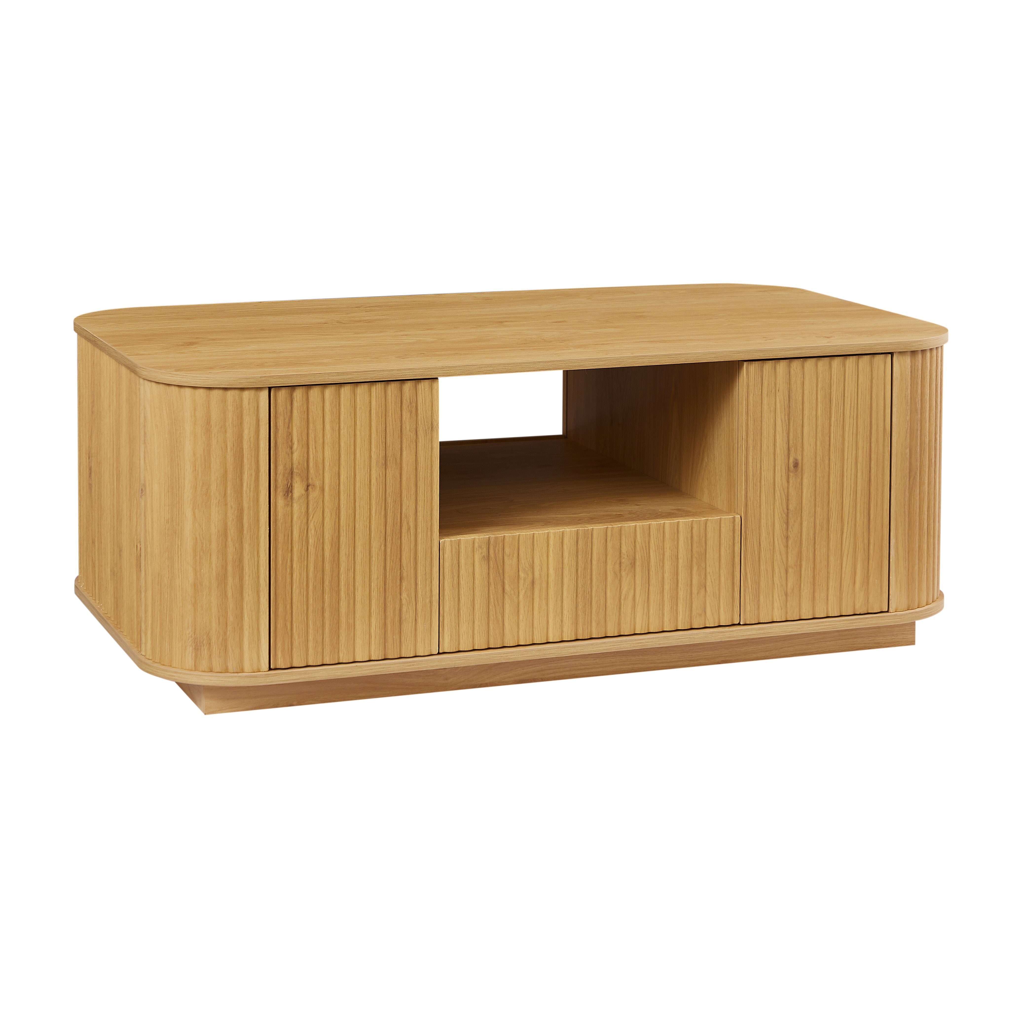 Modern Wavy Rounded Coffee Table