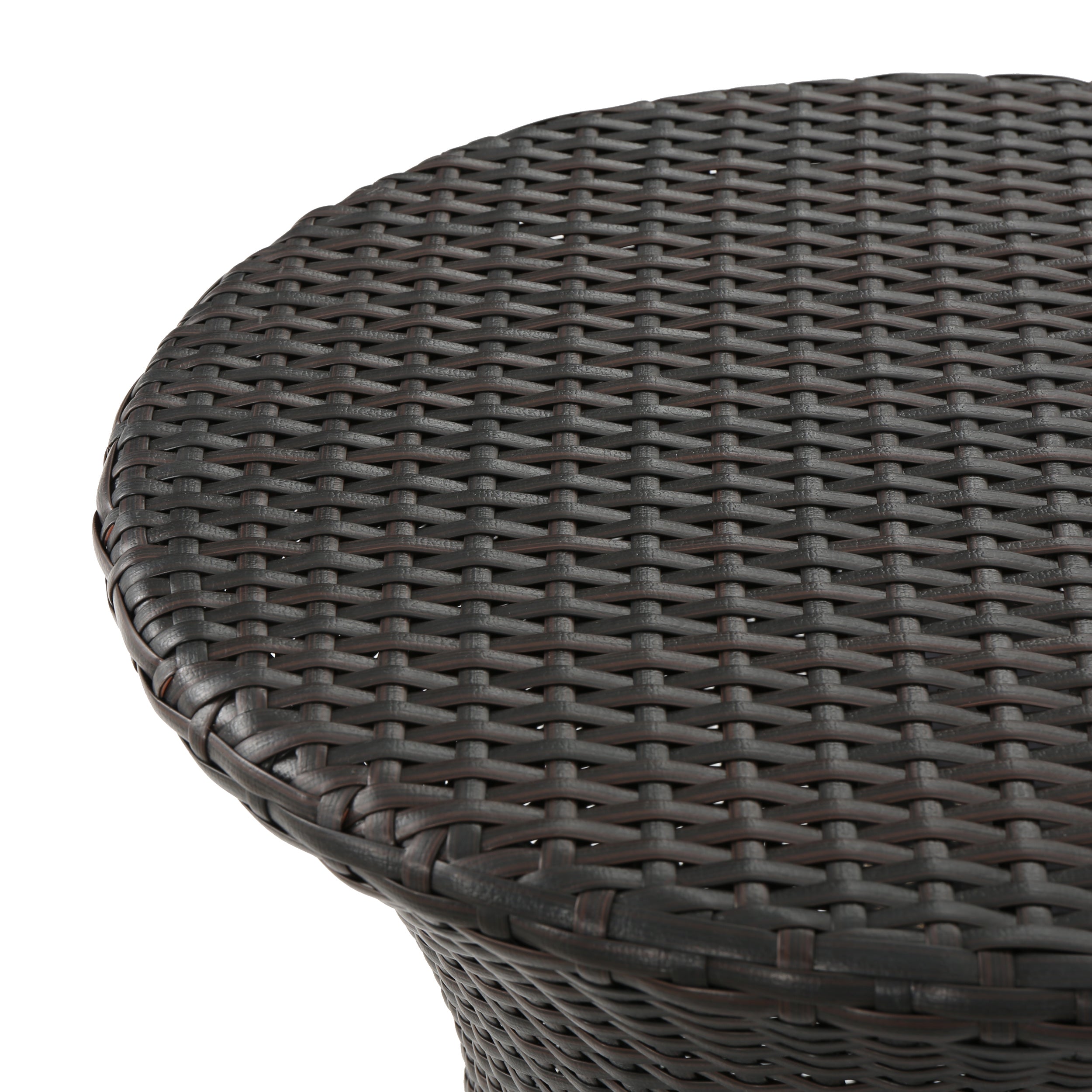 Thrive Hourglass Rattan Outdoor Side Table