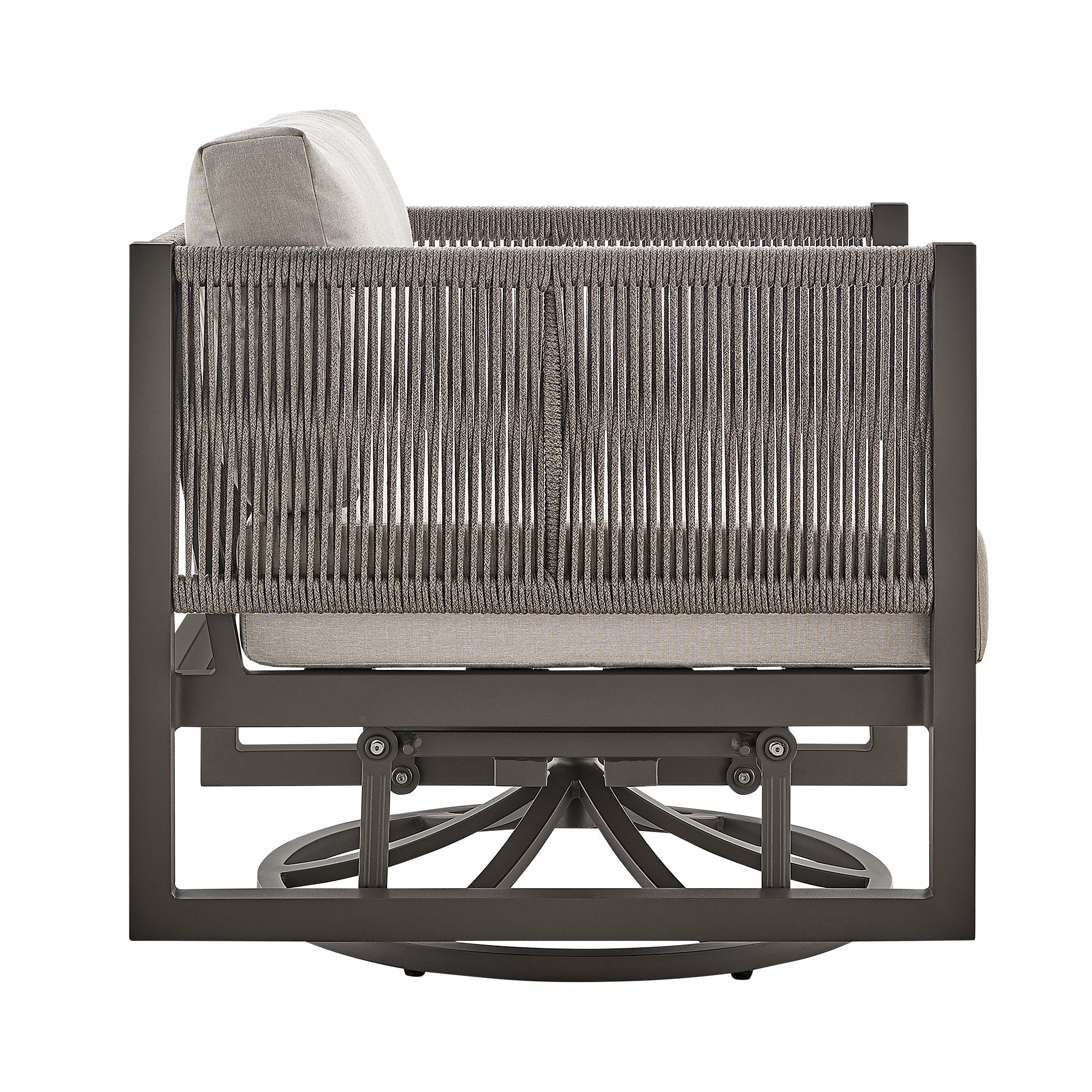 Mareike Outdoor Patio Swivel Glider Lounge Chair