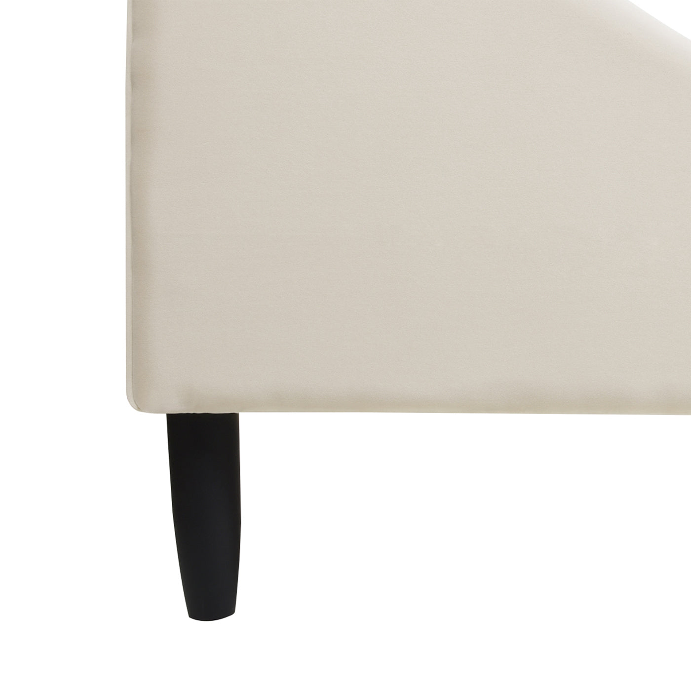 Asphodel Upholstered Platform Bed with Channel Tufted Headboard