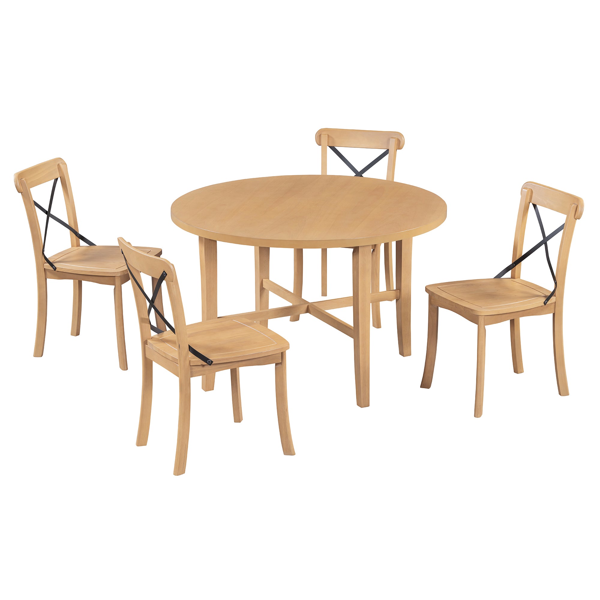 5-Piece Farmhouse Dining Set