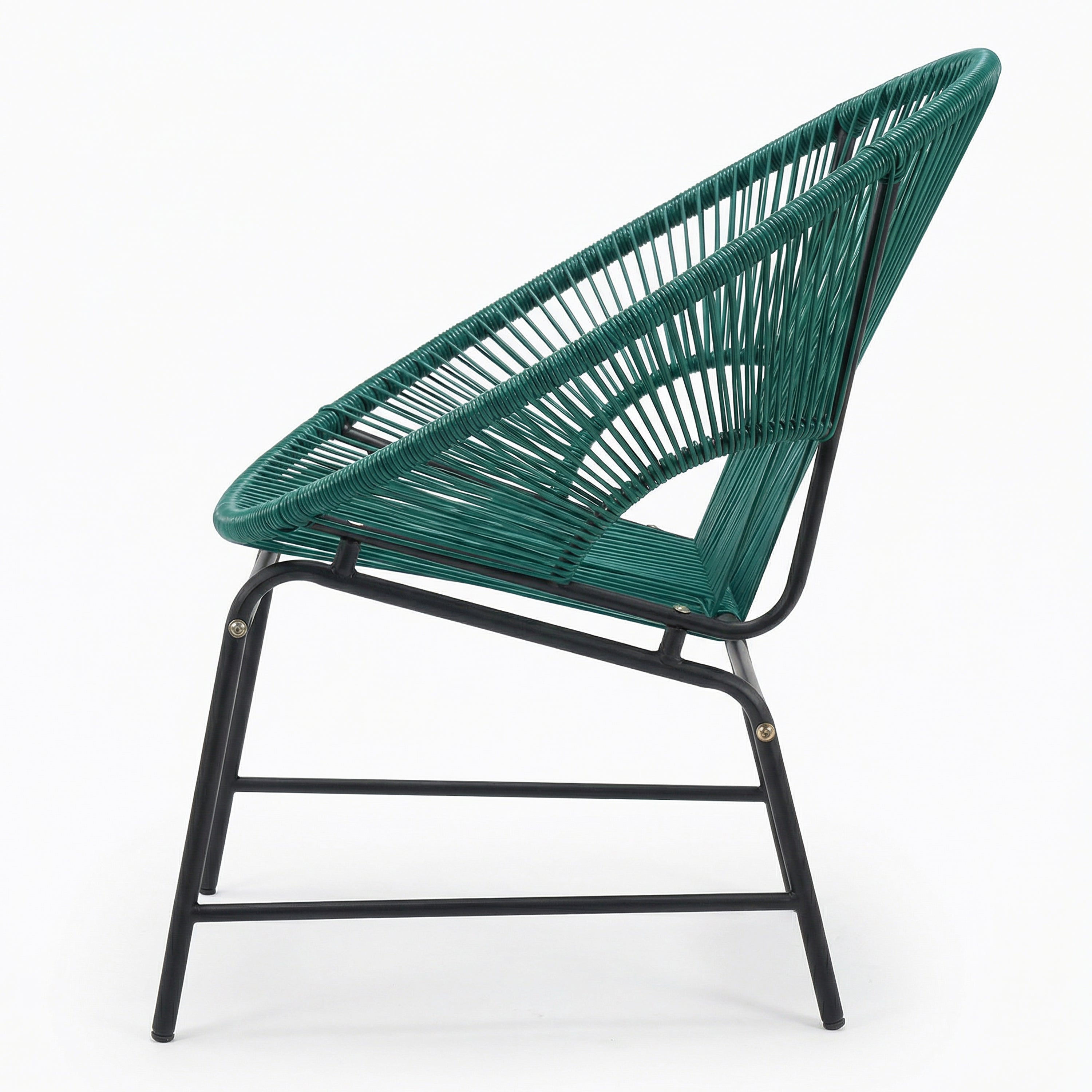 Nusa Outdoor Patio 4-PCS Wicker Chat Set