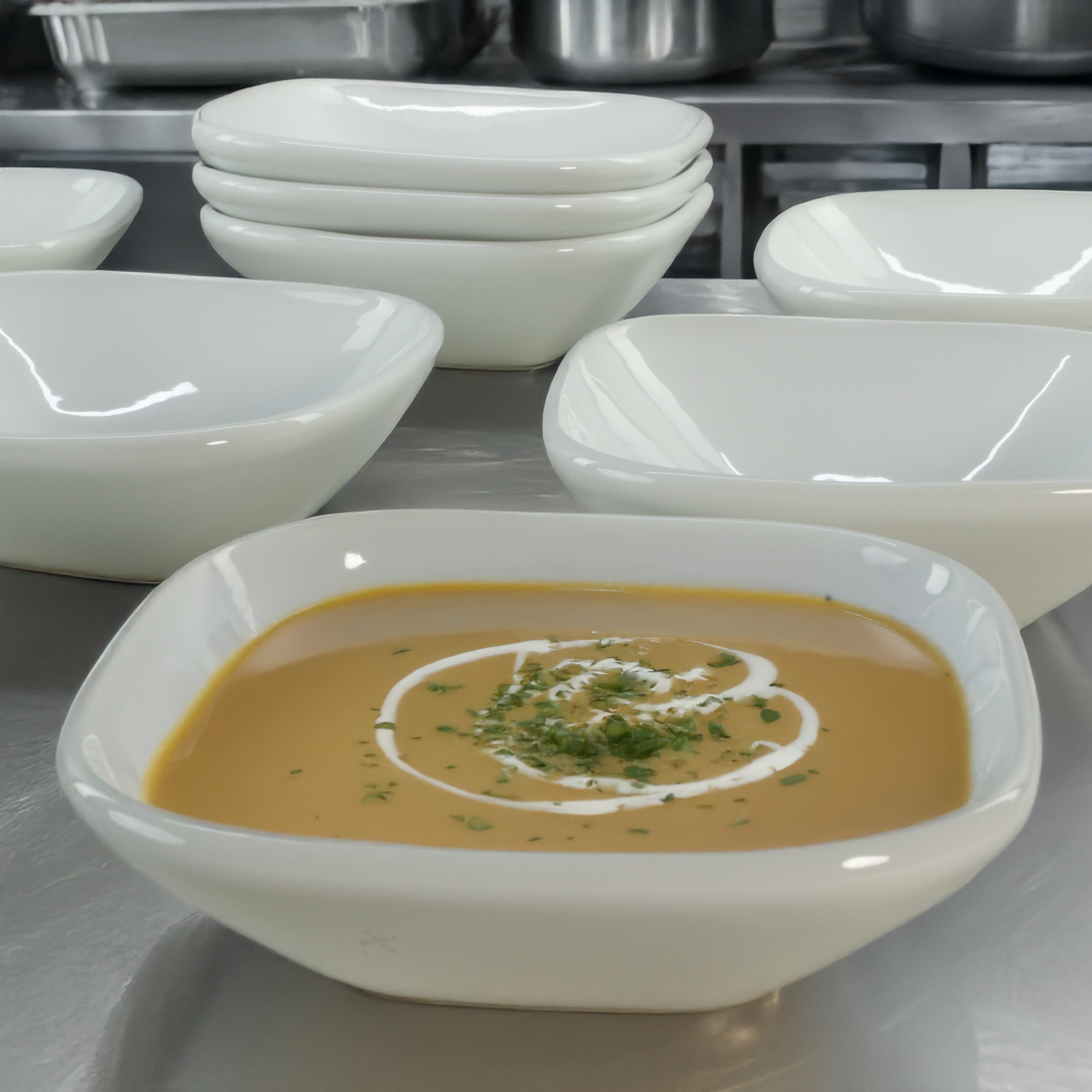 Impulse Square Cereal Bowls, Set of 8