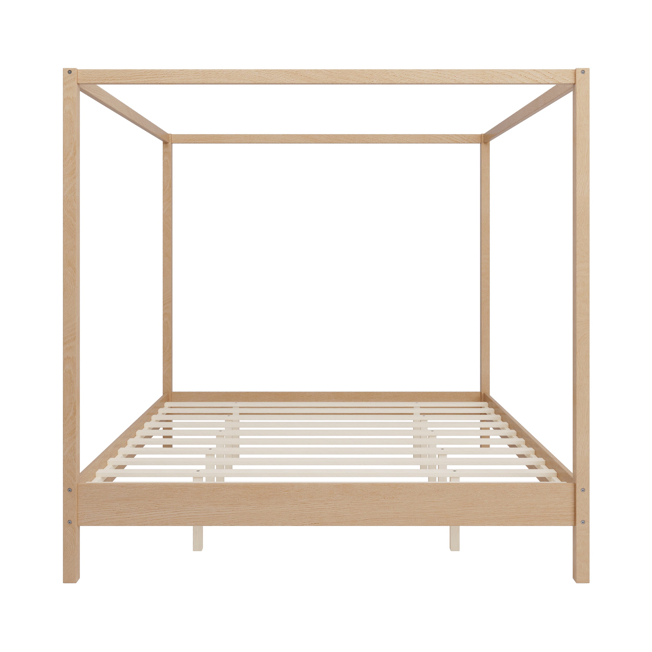 Solid Wood Canopy Bed