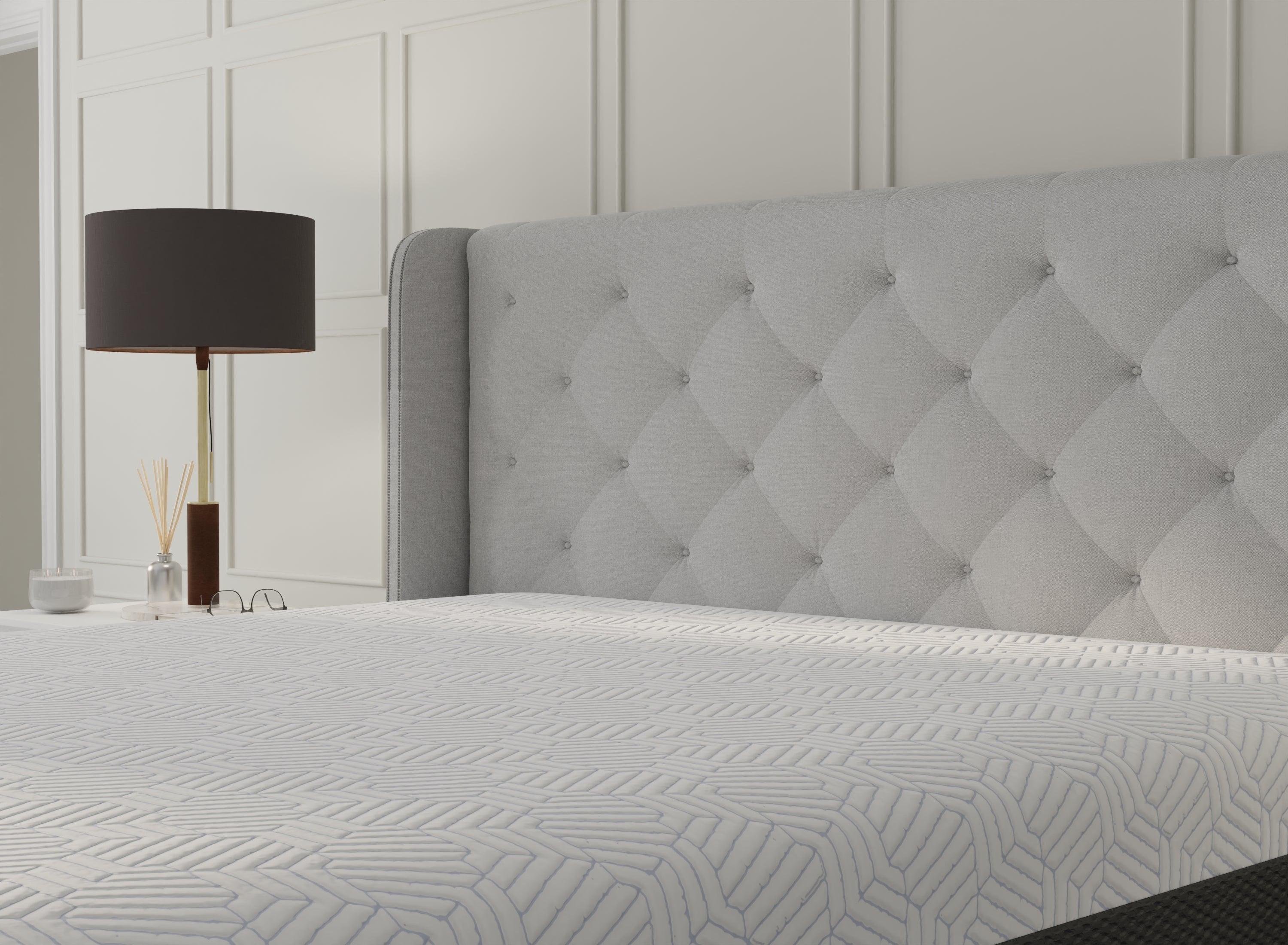 BedTech Pur Chill 12" Soft Mattress With Phase Change Cooling Fabric