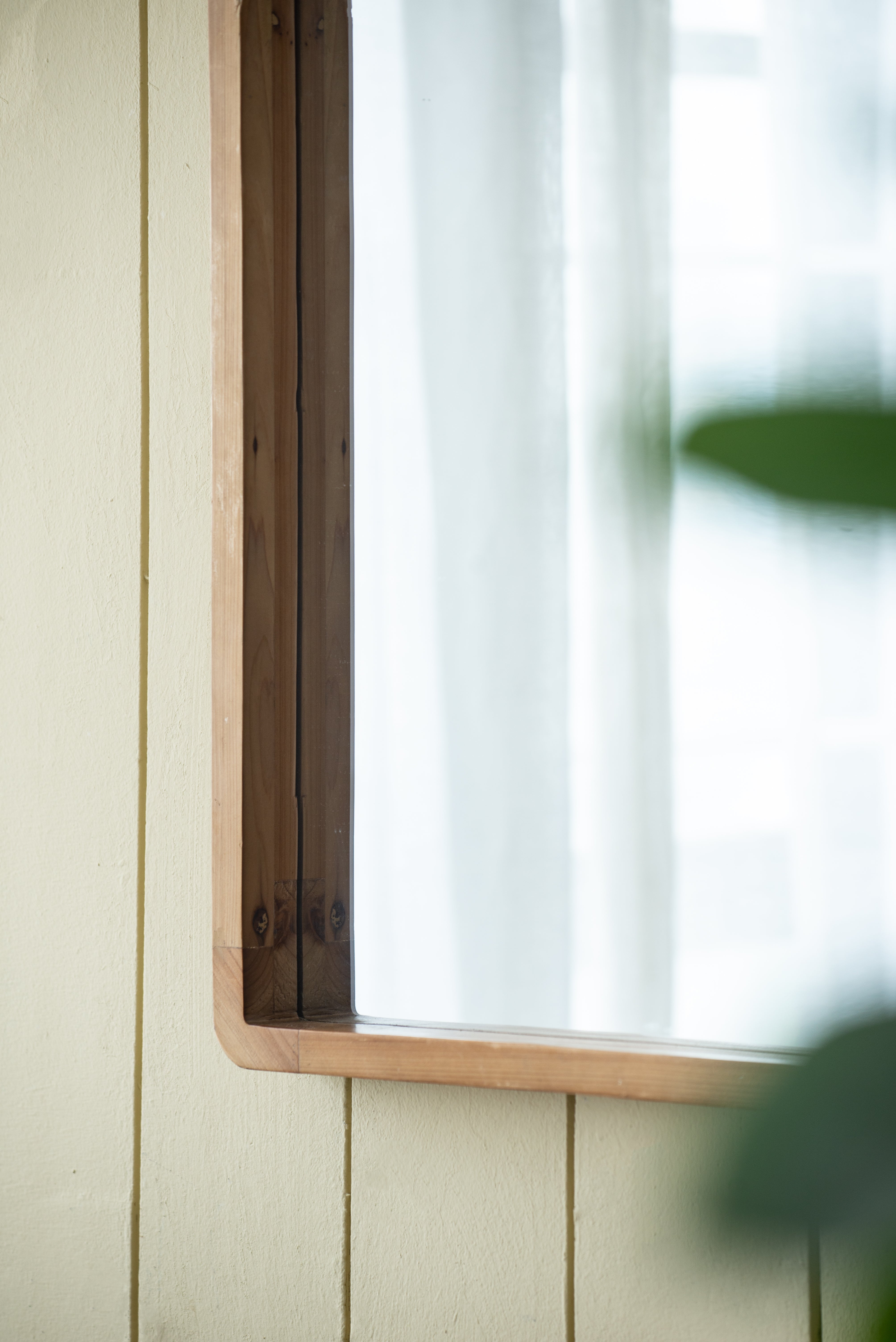24" x 36" Rectangle Wall Mirror with Wood Frame