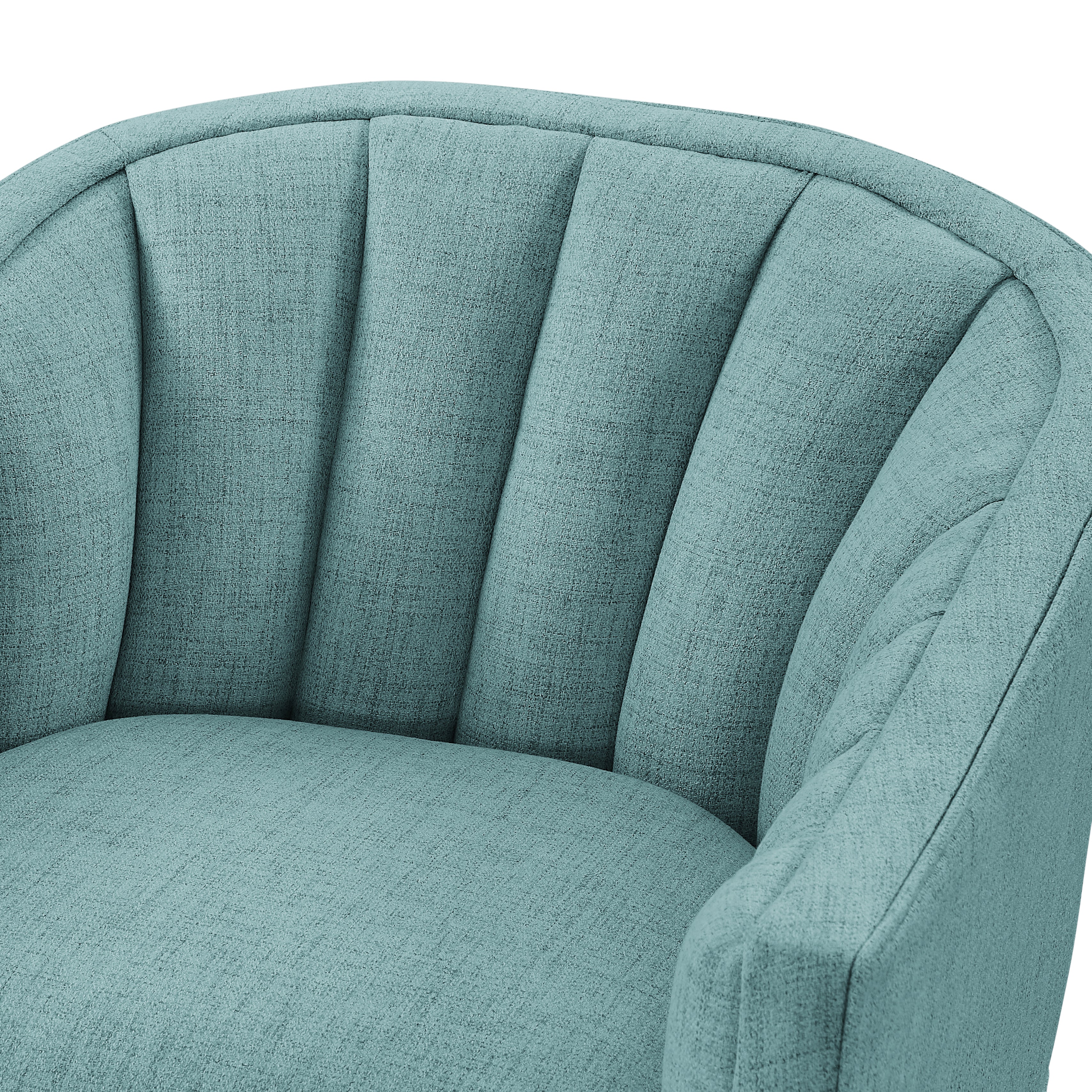 Skirted Swivel Accent Chair