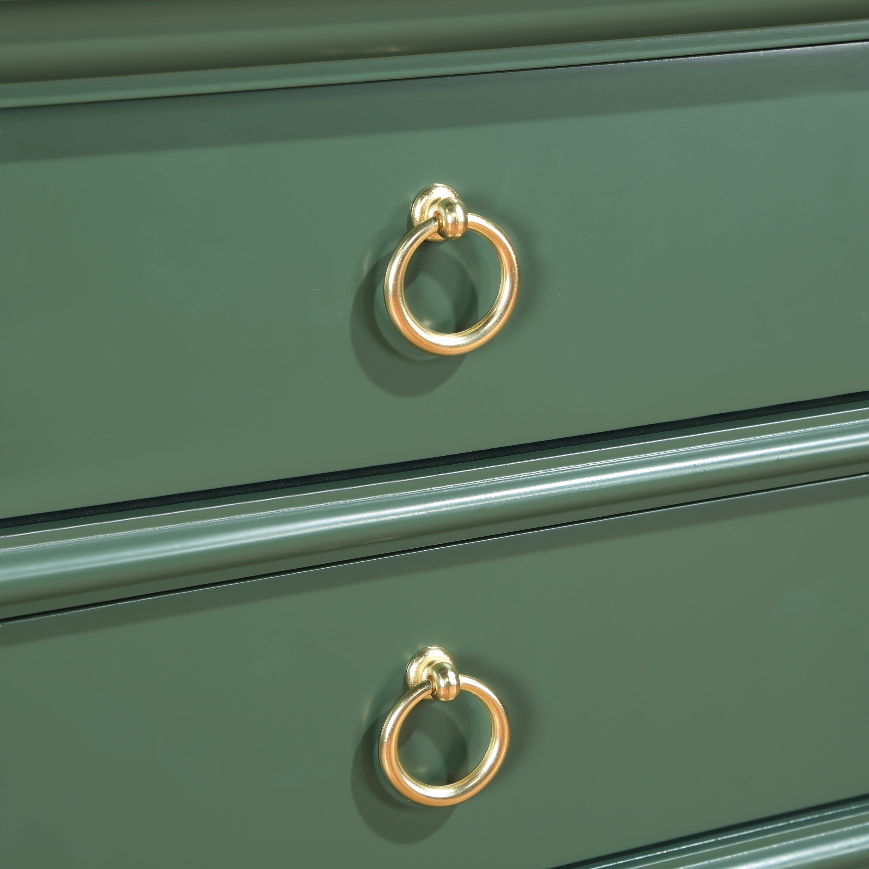 Carmona 2-Drawer Tray Top Nightstand
